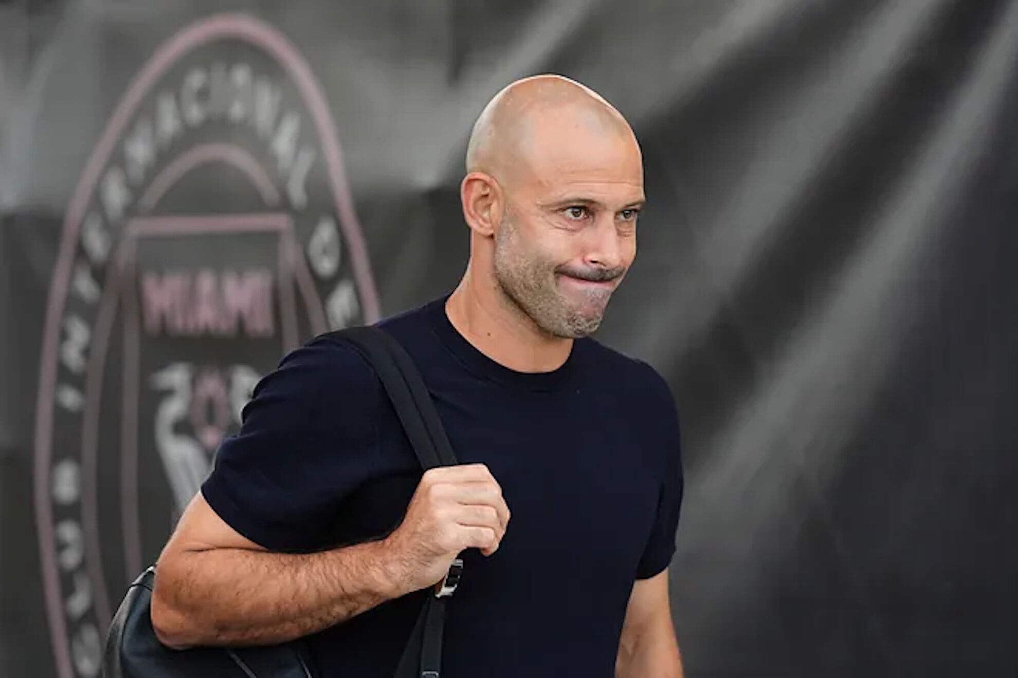 Javier Mascherano durante su etapa en Inter Miami.