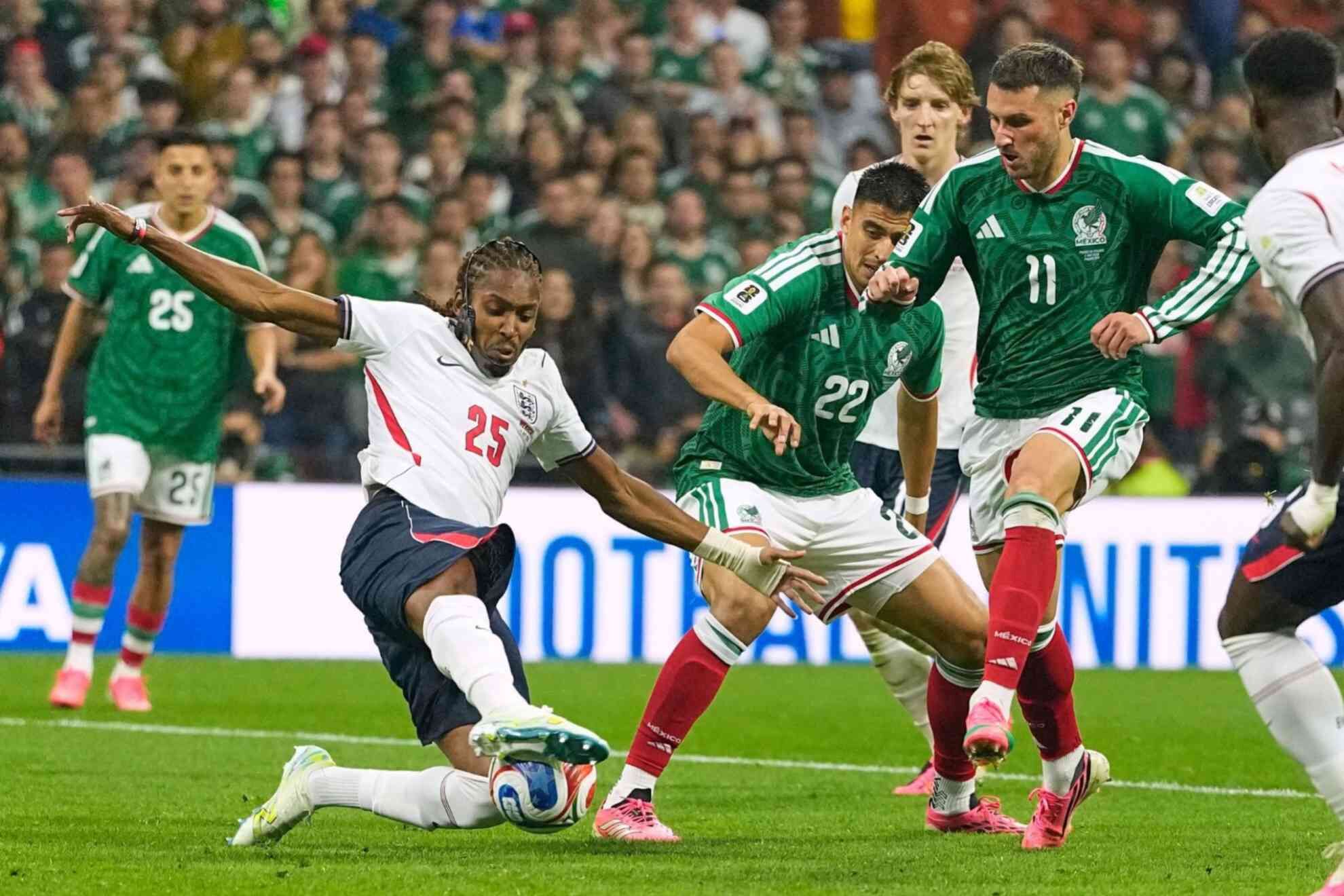M�xico vs Inglaterra: Dos lesionados que dejaron duras cr�ticas
