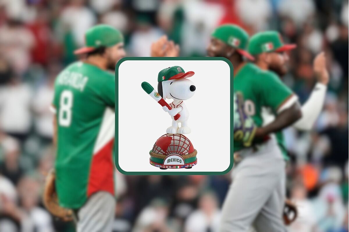 Snoopy 'apoya' a México en Clásico Mundial de Beisbol; cómo conseguir los cabezones y precios en Estados Unidos
