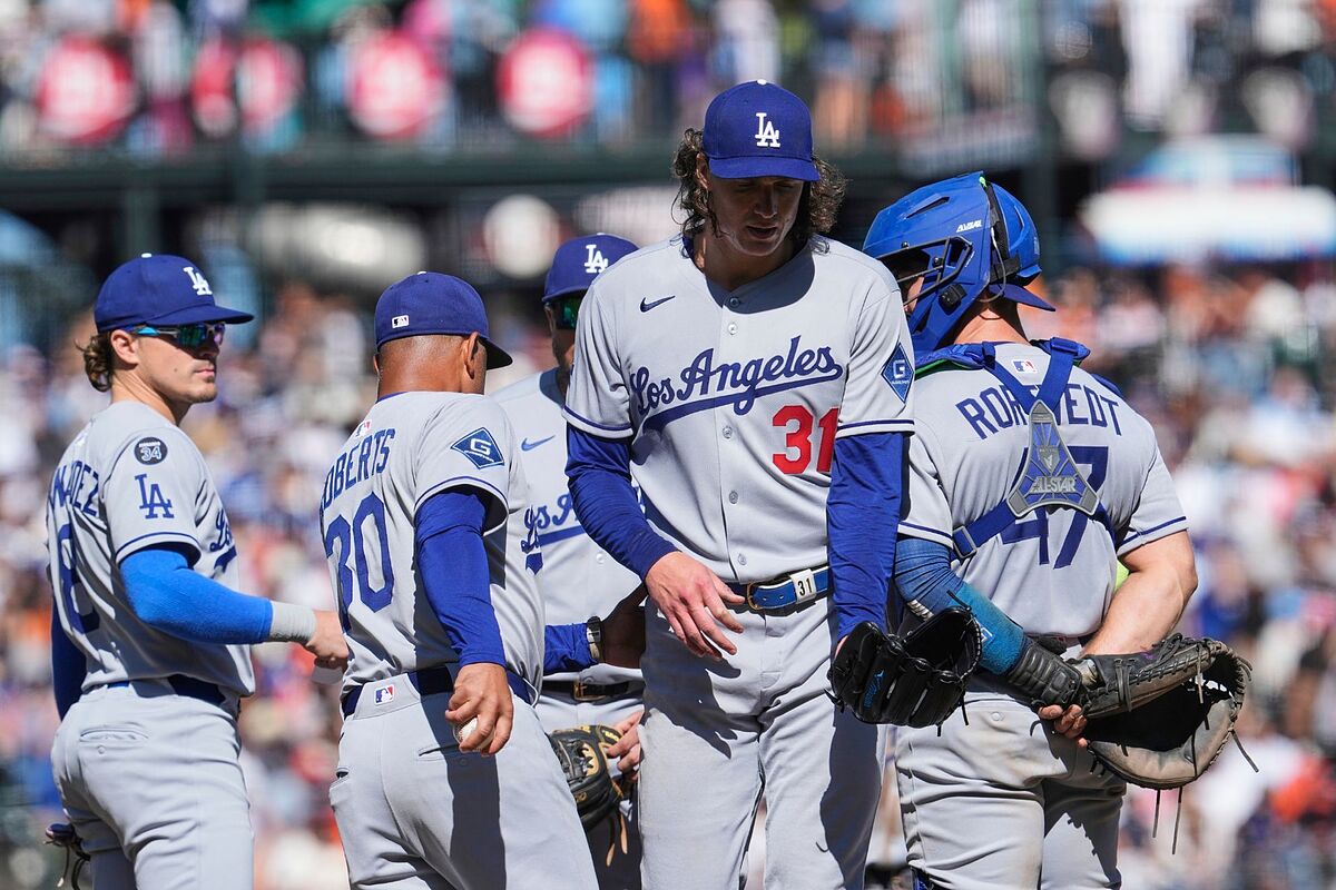 ¿Por qué se dice que los Dodgers han tenido la mejor rotación inicial de la MLB?