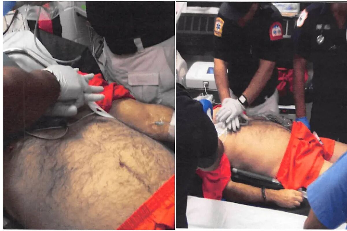 Filtran las fotos de Jeffrey Epstein moribundo mientras intentan salvarle la vida tras su supuesto suicidio