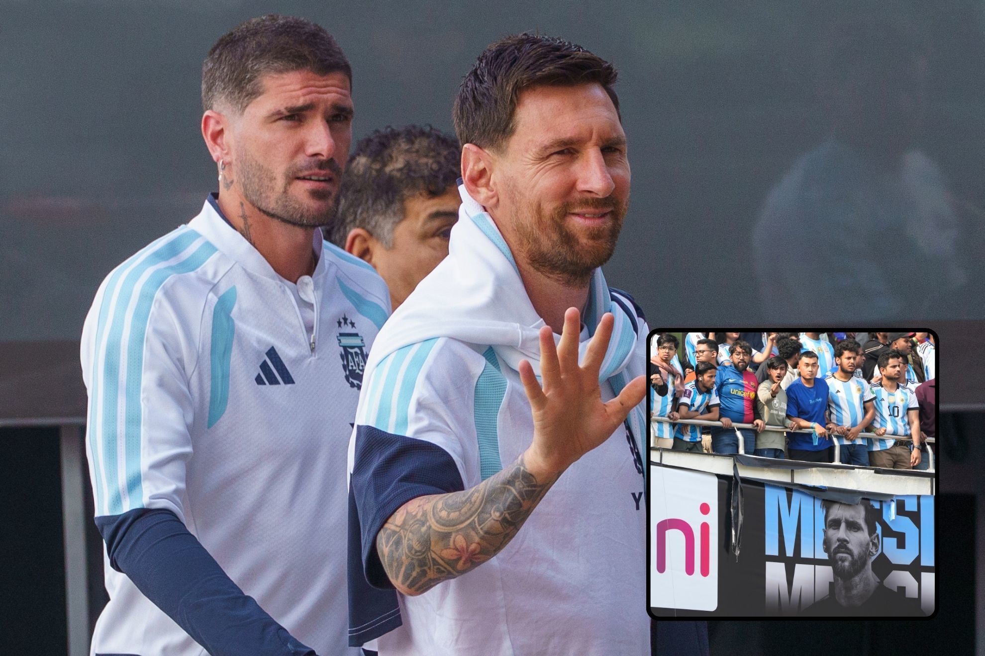 Messi contin�a causando sensaci�n en la India