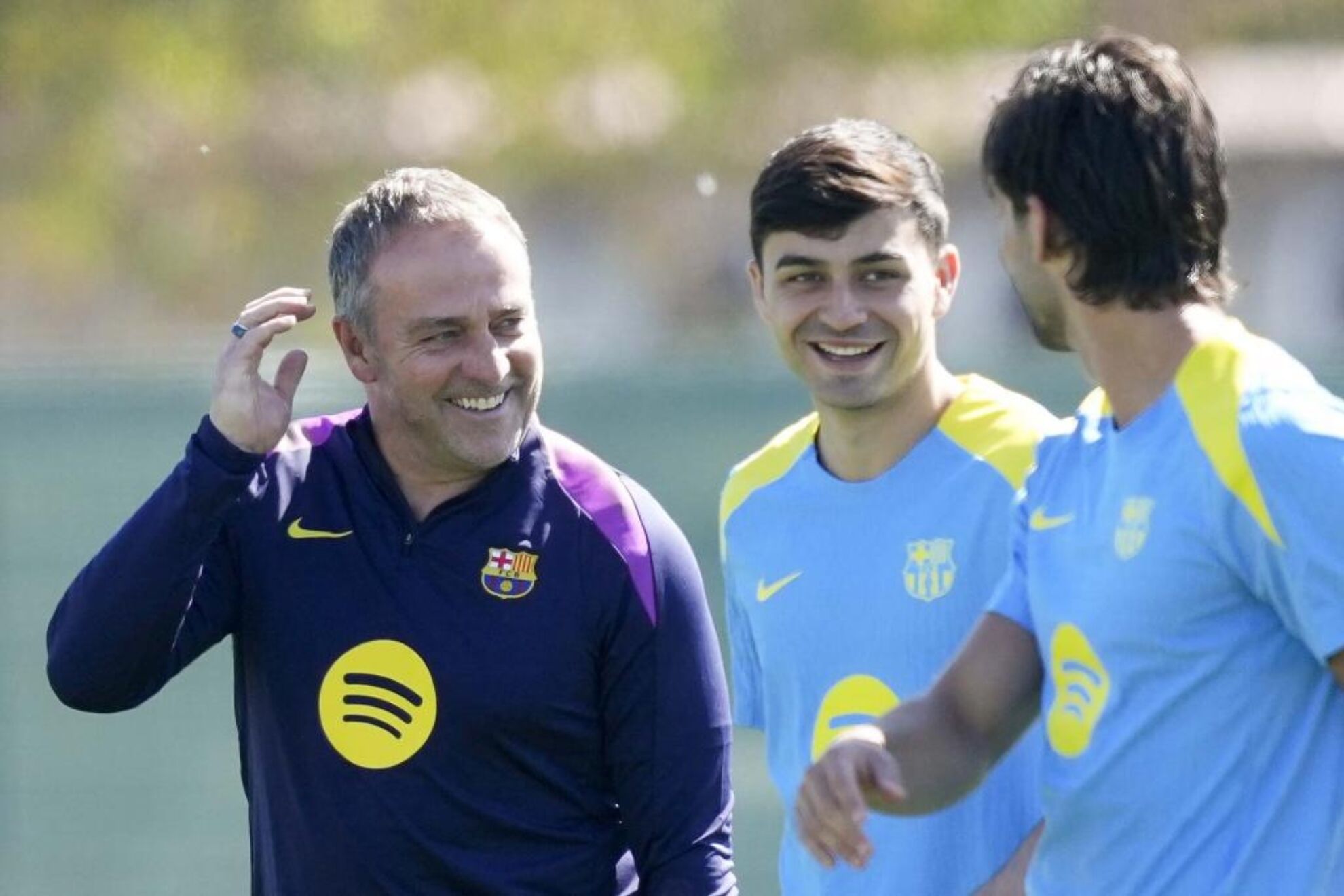 Hansi Flick, el nuevo padre de Lamine Yamal