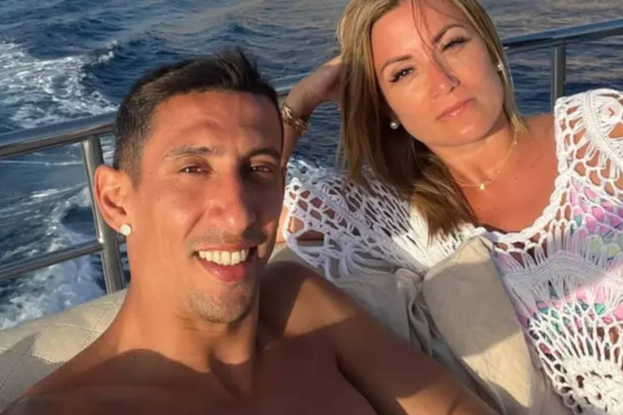 Di Mar�a revienta a un periodista que hab�a deslizado posibles infidelidades a su mujer: �Quieres fama, tontito?