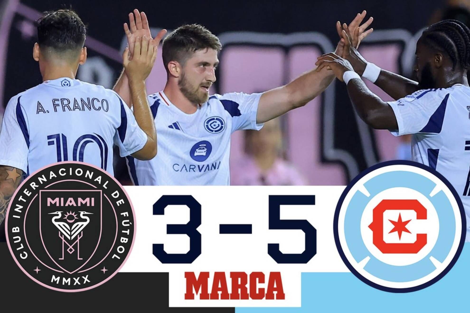 Messi y compa��a caen goleados I Inter Miami 3-5 Chicago I Resumen y goles I MLS