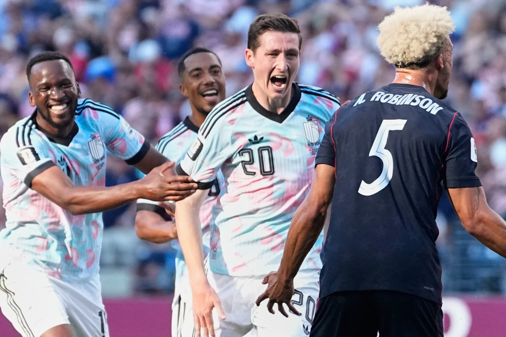 B�lgica aplasta a Estados Unidos y asegura un explosivo duelo de cuartos de final del Mundial ante Espa�a