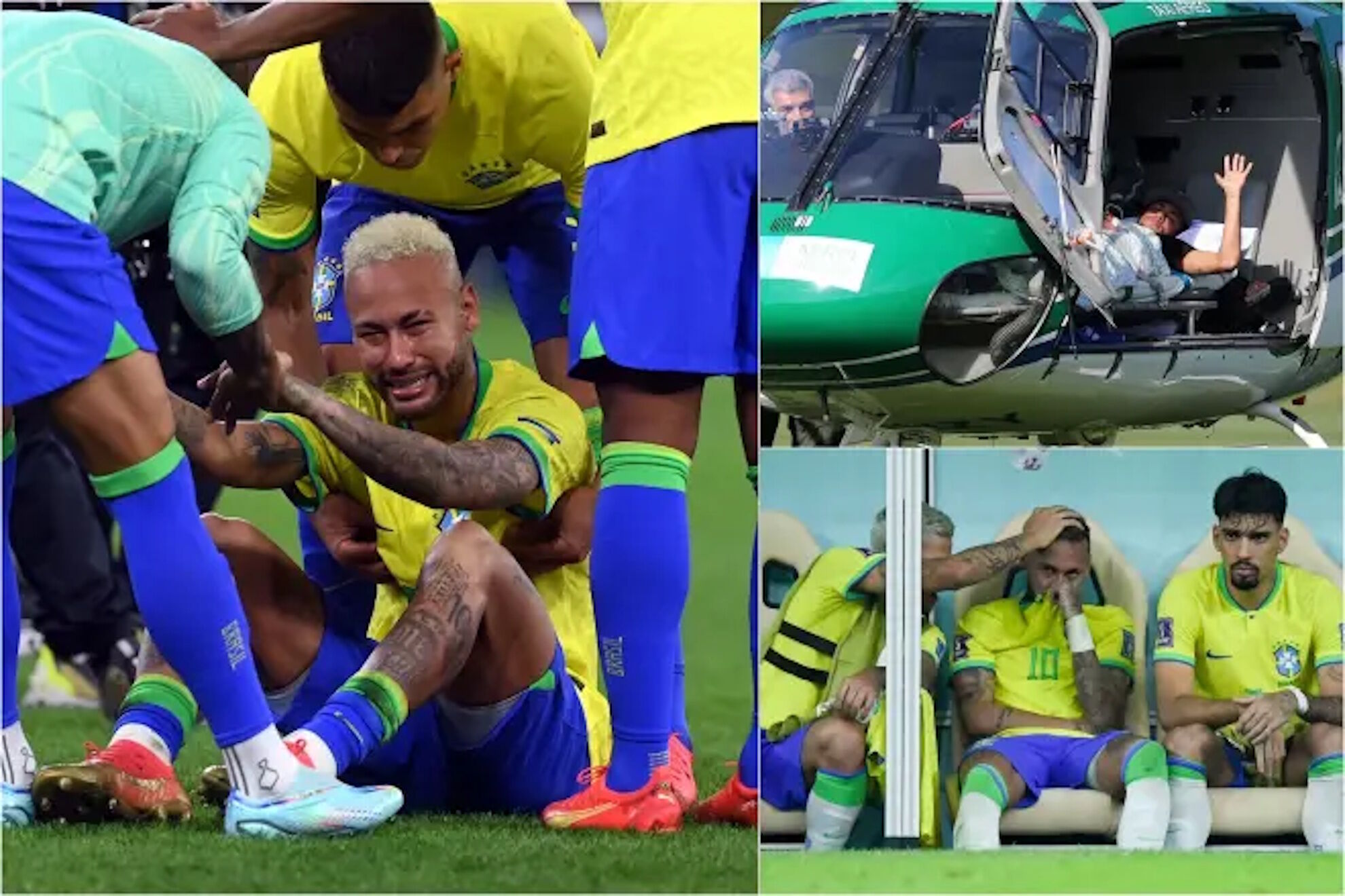 La maldici�n de Neymar: Sent�a que no pod�a mover los pies, me puse a llorar desesperadamente