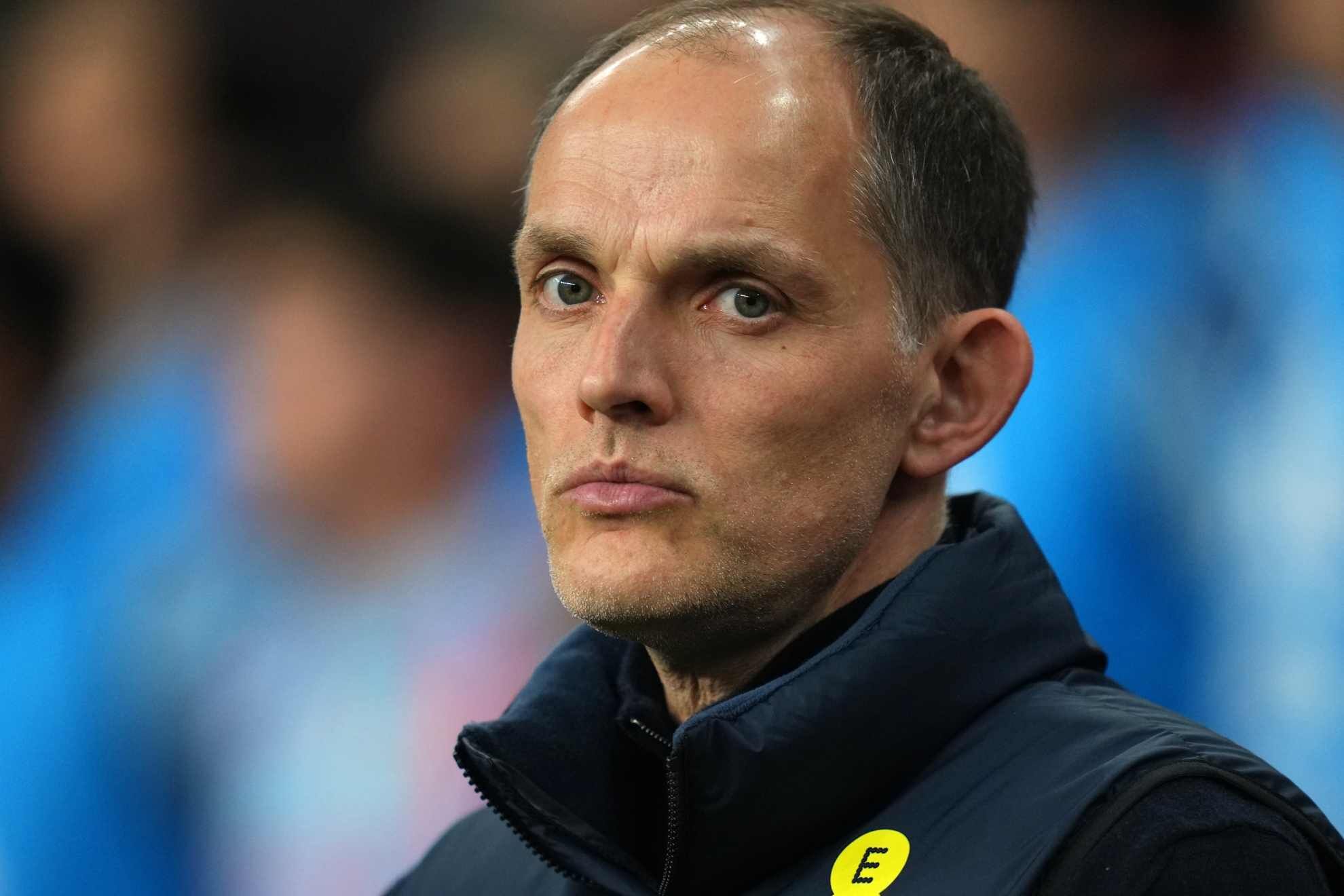 Tuchel, en un partido de Inglaterra /