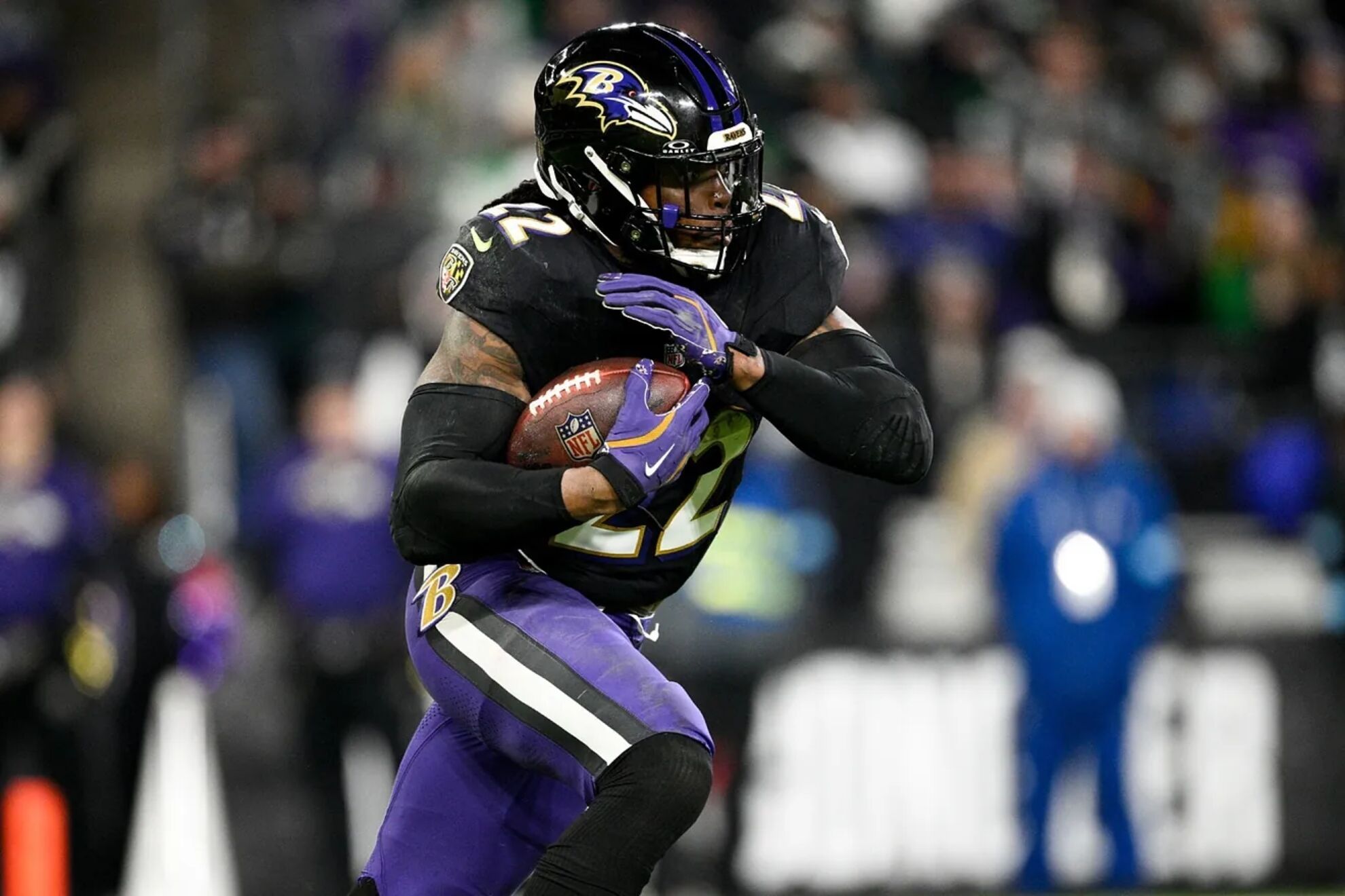 Derrick Henry luce imparable y se alista para un a�o de ensue�o con los Ravens