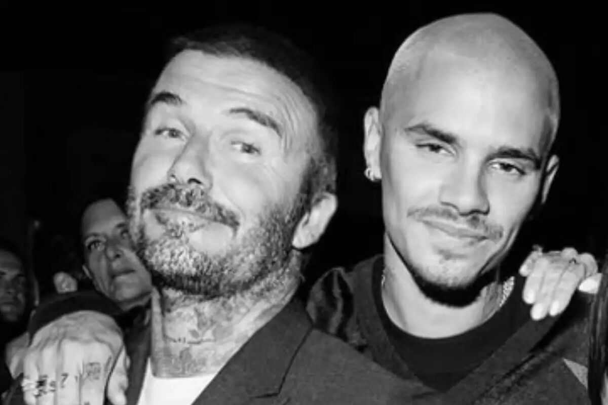 Romeo Beckham sorprende con un vídeo que hace recordar a su padre David tirando una falta