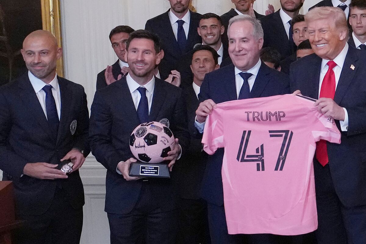 La gran diferencia entre la visita de Leo Messi y Cristiano Ronaldo a la Casa Blanca con Donald Trump
