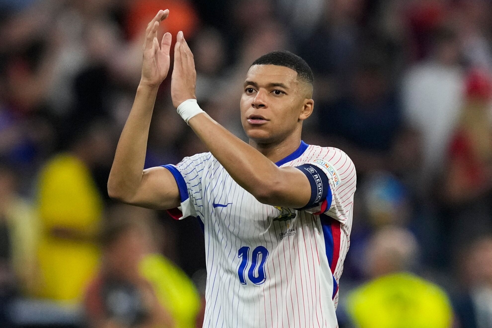 Mbapp� le dijo adi�s a la Eurocopa y ahora ya se quiere concentrar en el Real Madrid.