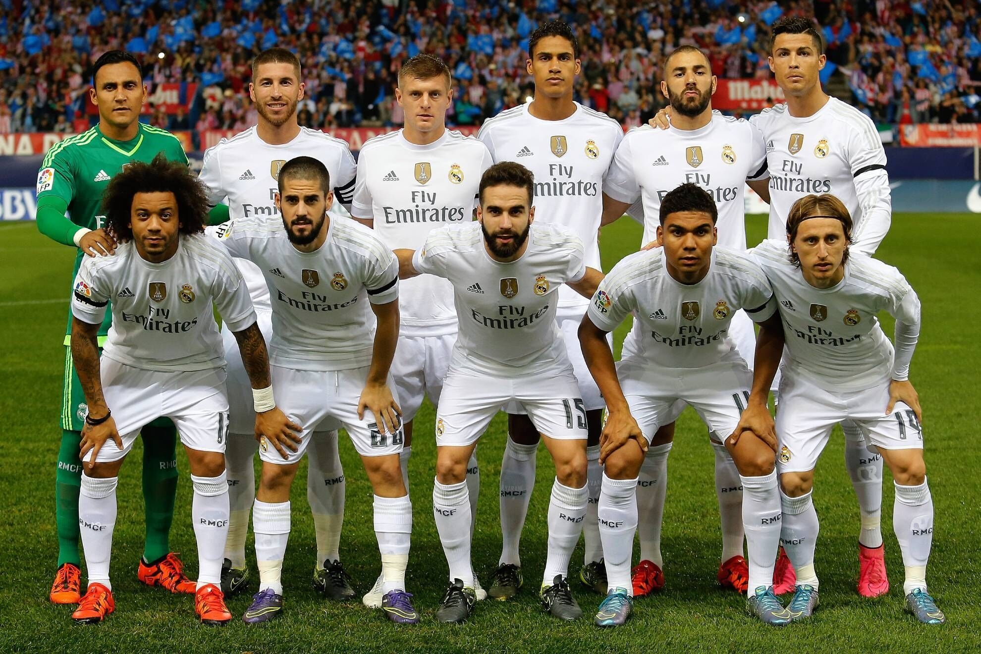 Equipo del Real Madrid campe�n de Champions League
