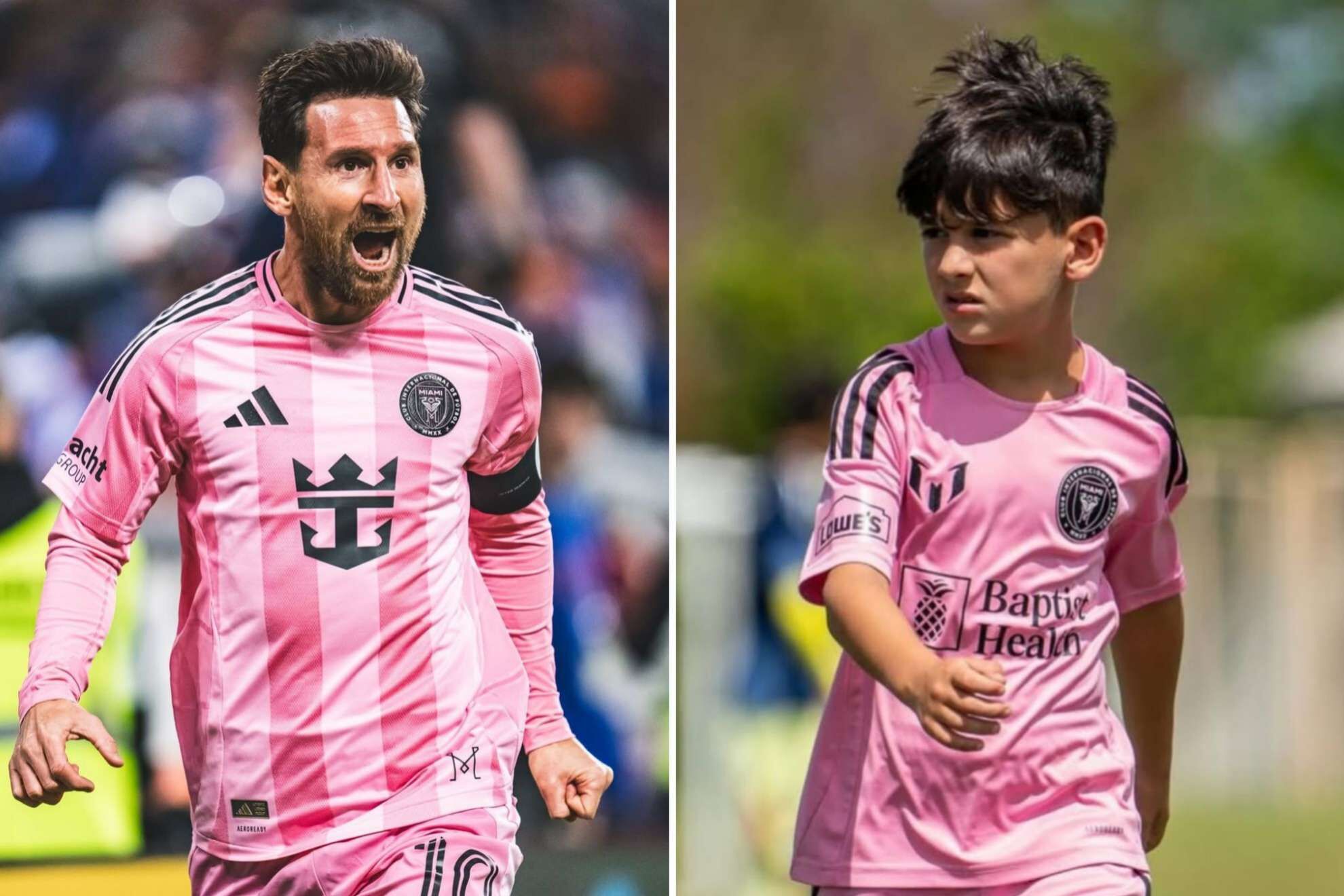 El hijo de Messi, Ciro, apunta a tener el doble de soccer IQ que su padre con un festival de goles