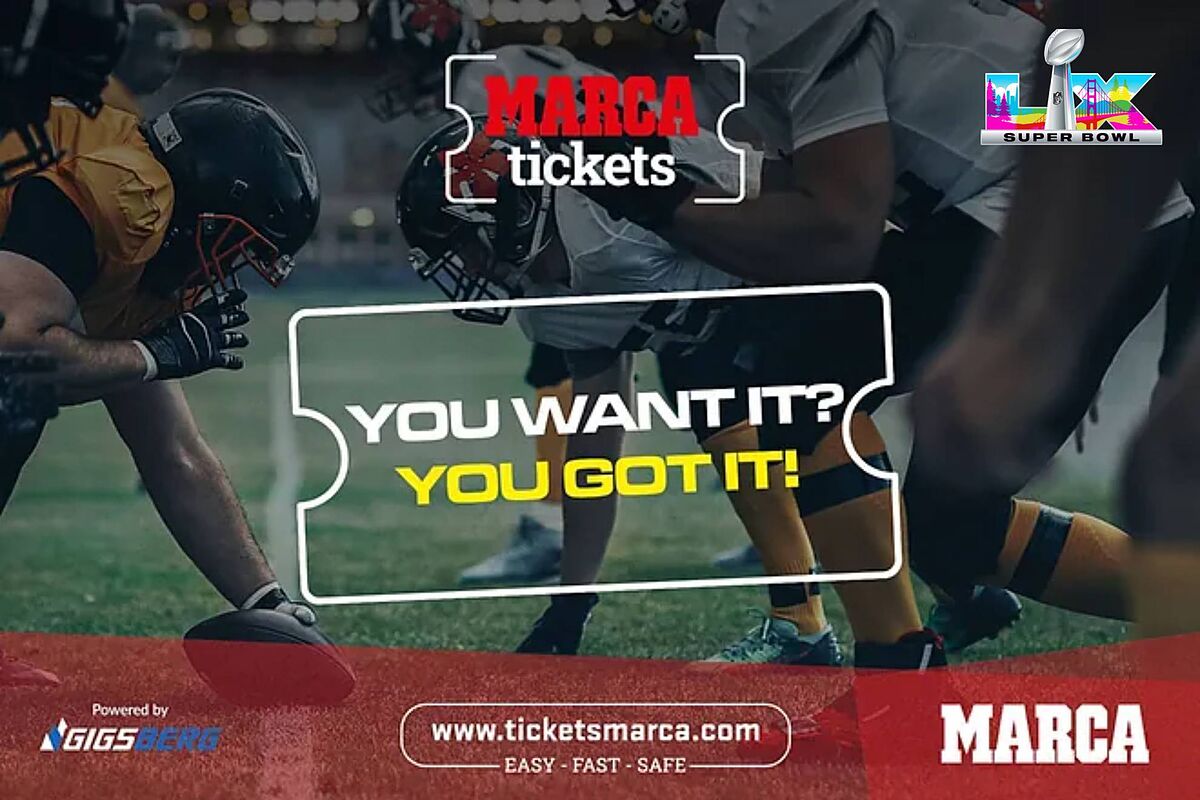Compra en Tickets MARCA los mejores asientos para ver en directo el Super Bowl LX en el Levi's Stadium