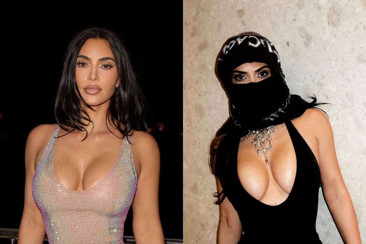 Kim Kardashian lleva la tendencia de ir sin pantalones a otro nivel tras su regreso a Los Ángeles