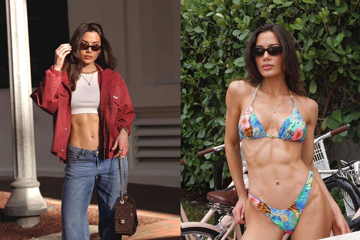 Georgina Mazzeo se roba las miradas en el casting de Victoria's Secret en Miami