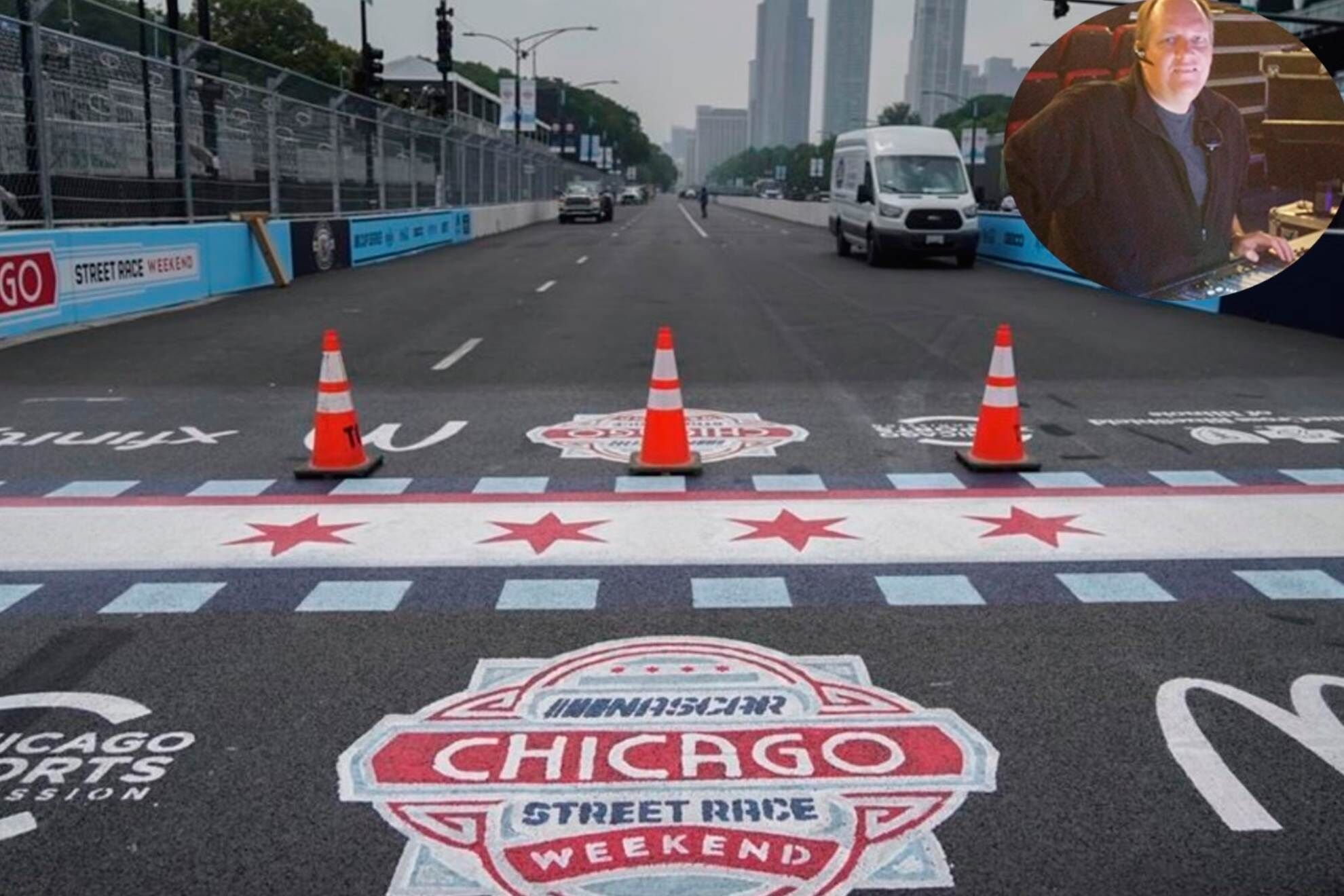 El circuito callejero de Chicago es el primero de este tipo que se realiza en el circuito Nascar