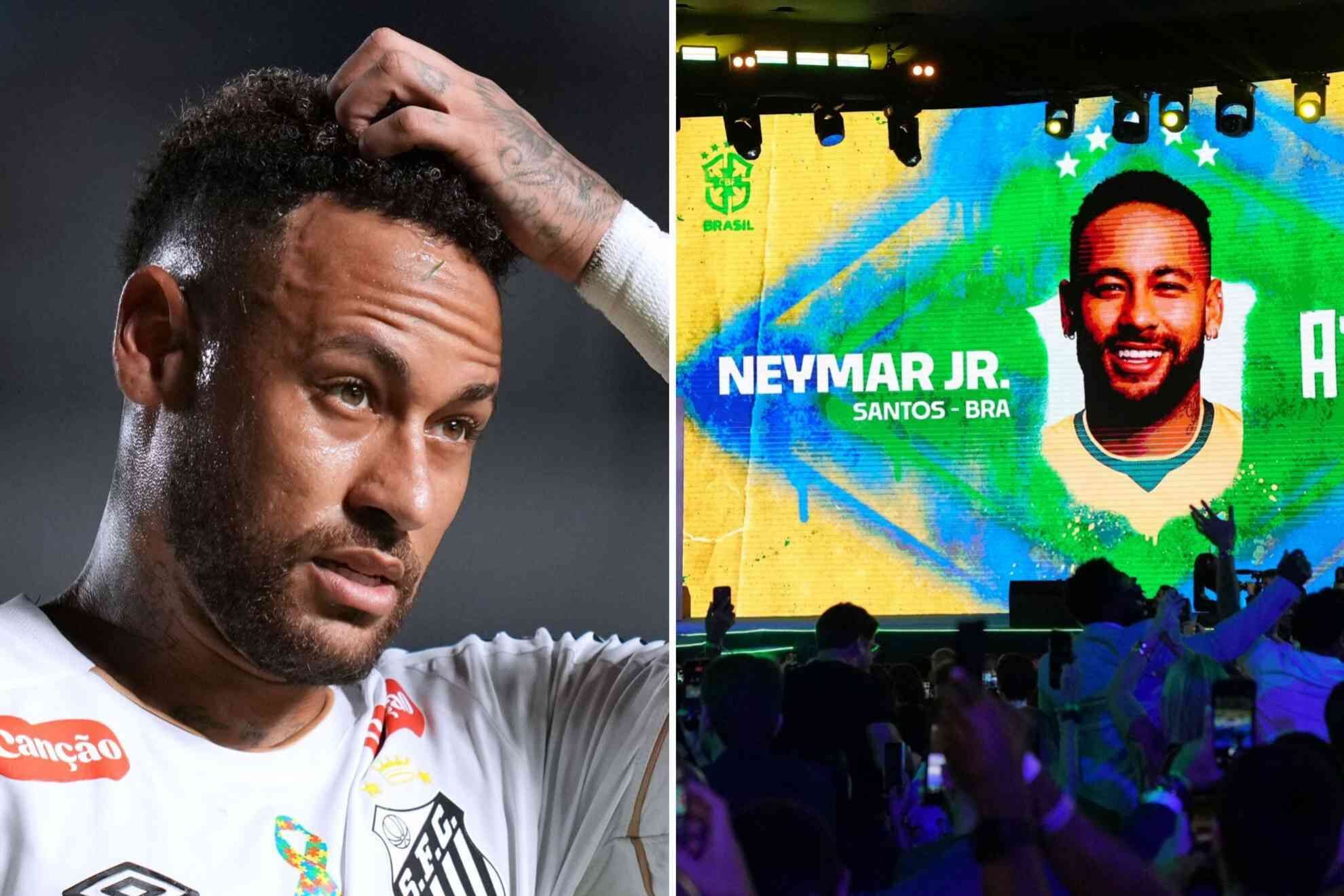 Neymar agradece a su fisioterapeuta marcando un esperado regreso a Brasil