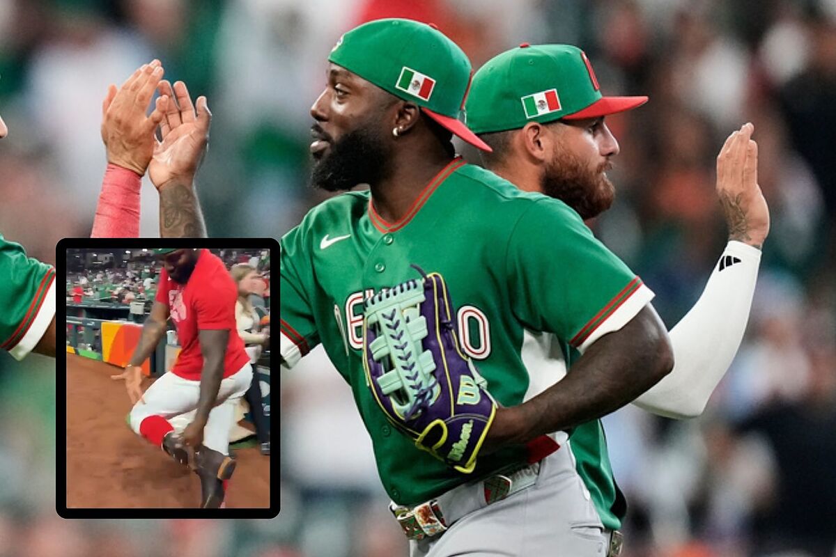 Randy Arozarena llega con sombrero y sus botas de la suerte listo para enfrentar a Team USA en el Clásico Mundial de Béisbol