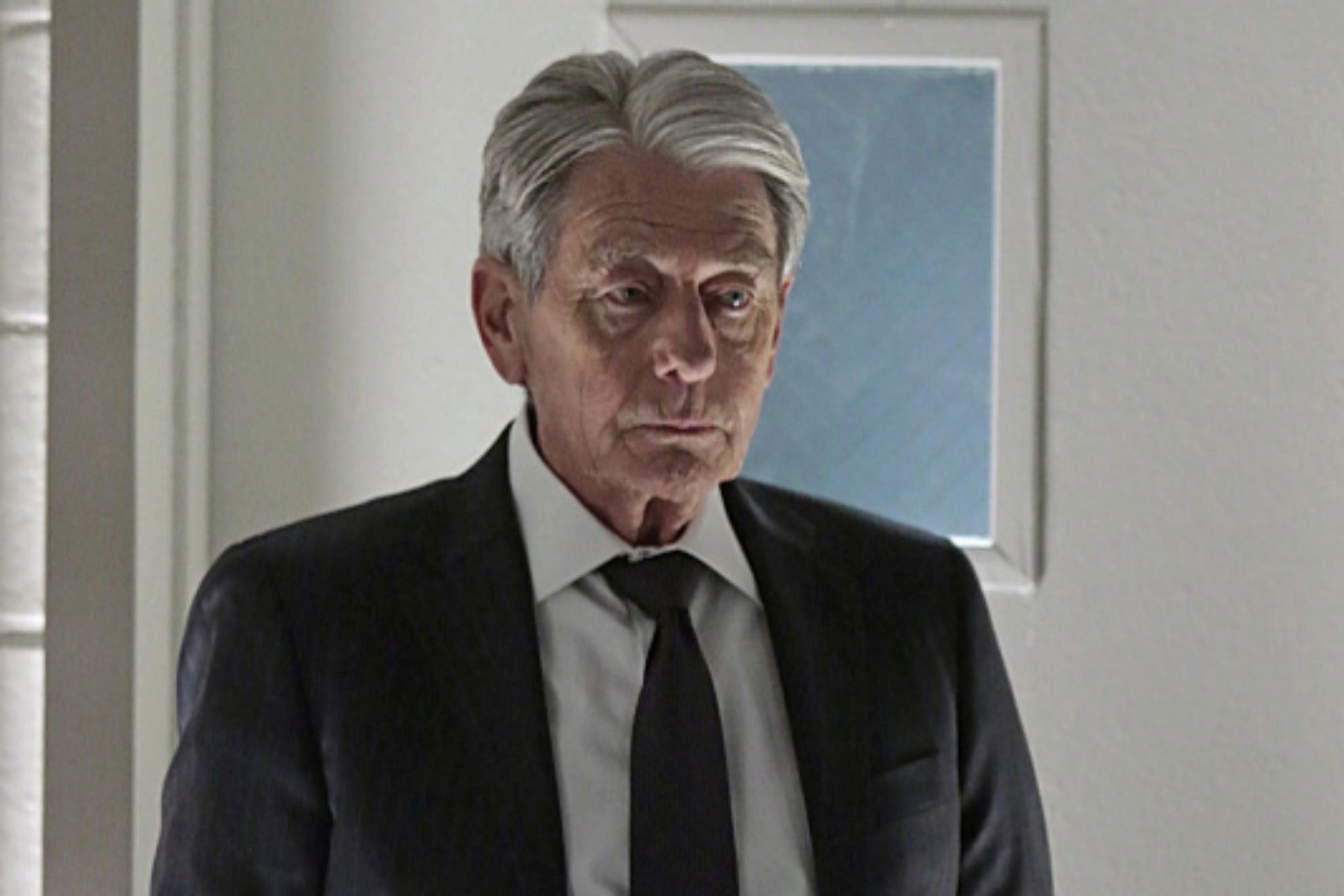 John Nolan en el set de Person of Interest.