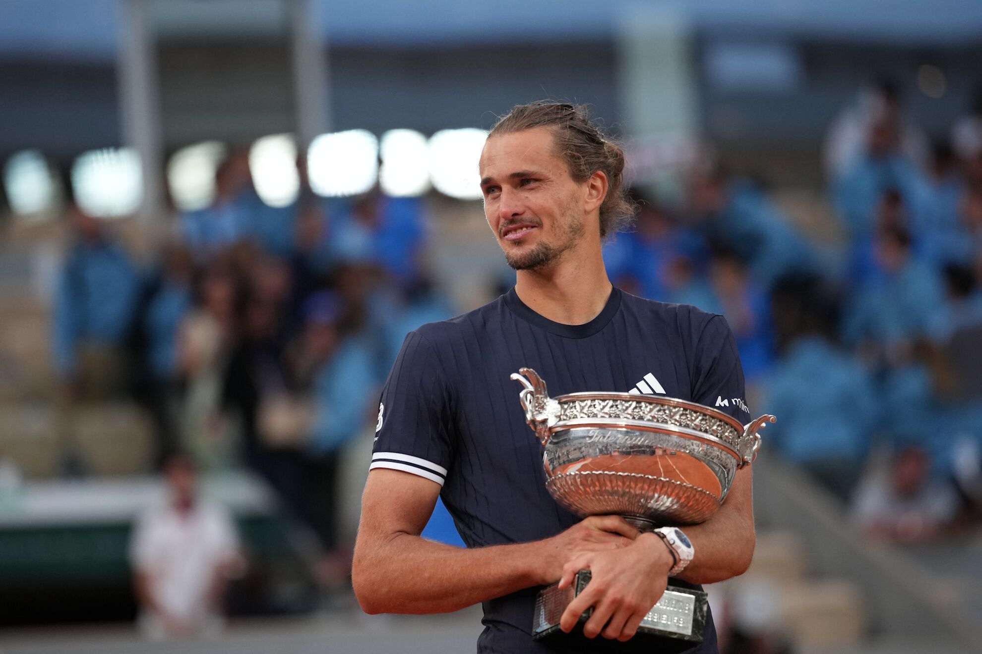 Zverev se niega a hablar de sus casos de violencia de g�nero tras ganar Roland Garros