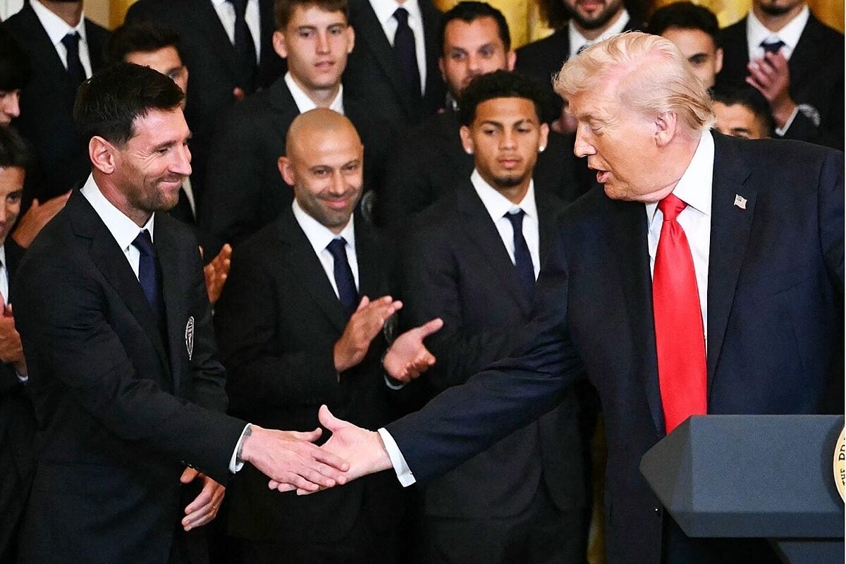 Cómo Messi enamoró a Donald Trump de la manera en que Cristiano Ronaldo no pudo