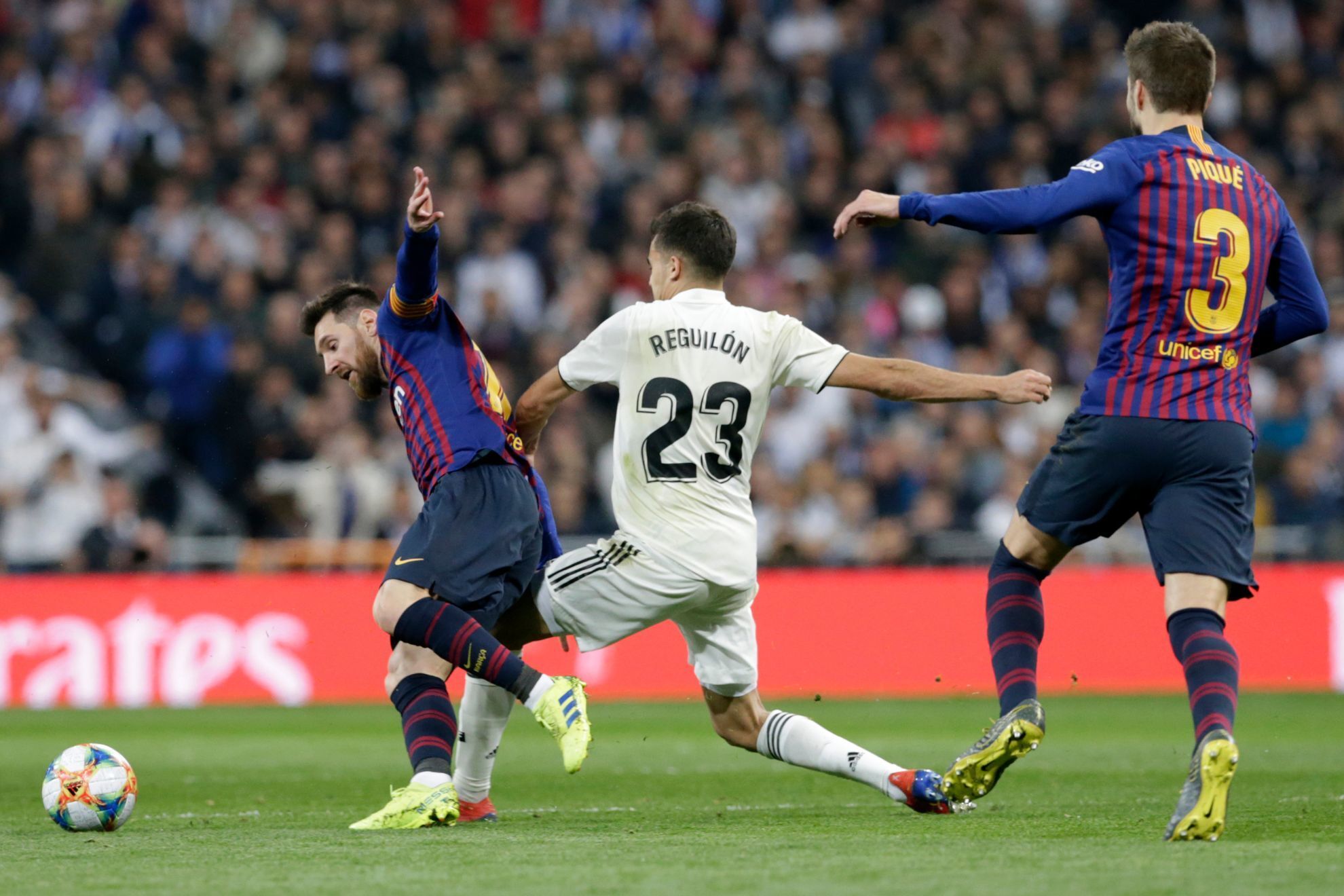 El d�a que Reguil�n, futuro compa�ero de Messi en Inter Miami, se pele� con Leo y Luis Su�rez en un Cl�sico