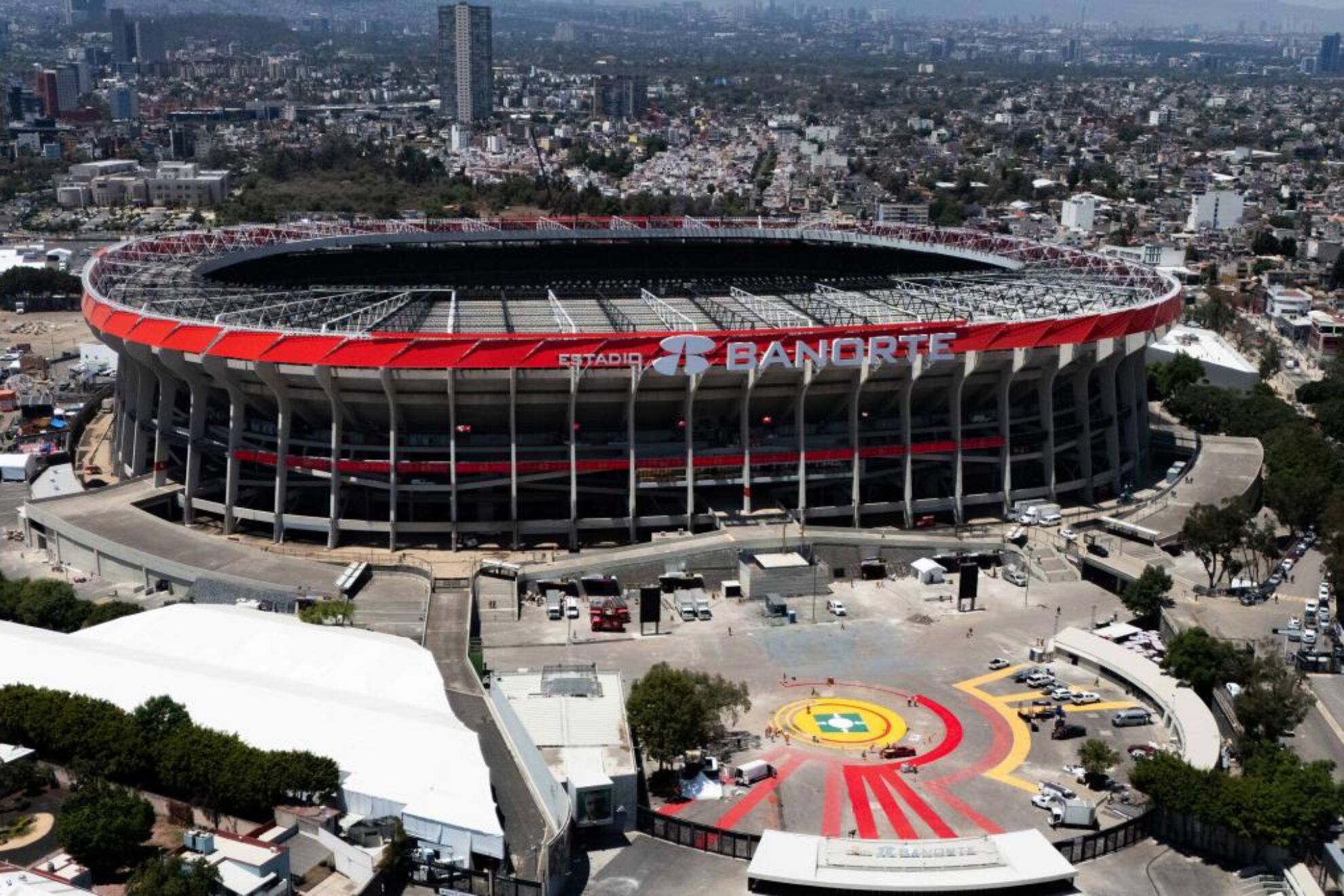 Estadio Ciudad de M�xico, sede del partido inaugural Mundial 2026