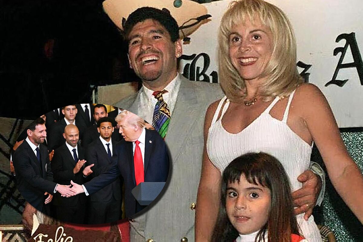 Ex esposa de Maradona defiende a Leo Messi tras su visita a Donald Trump: "Se mueve por instinto"
