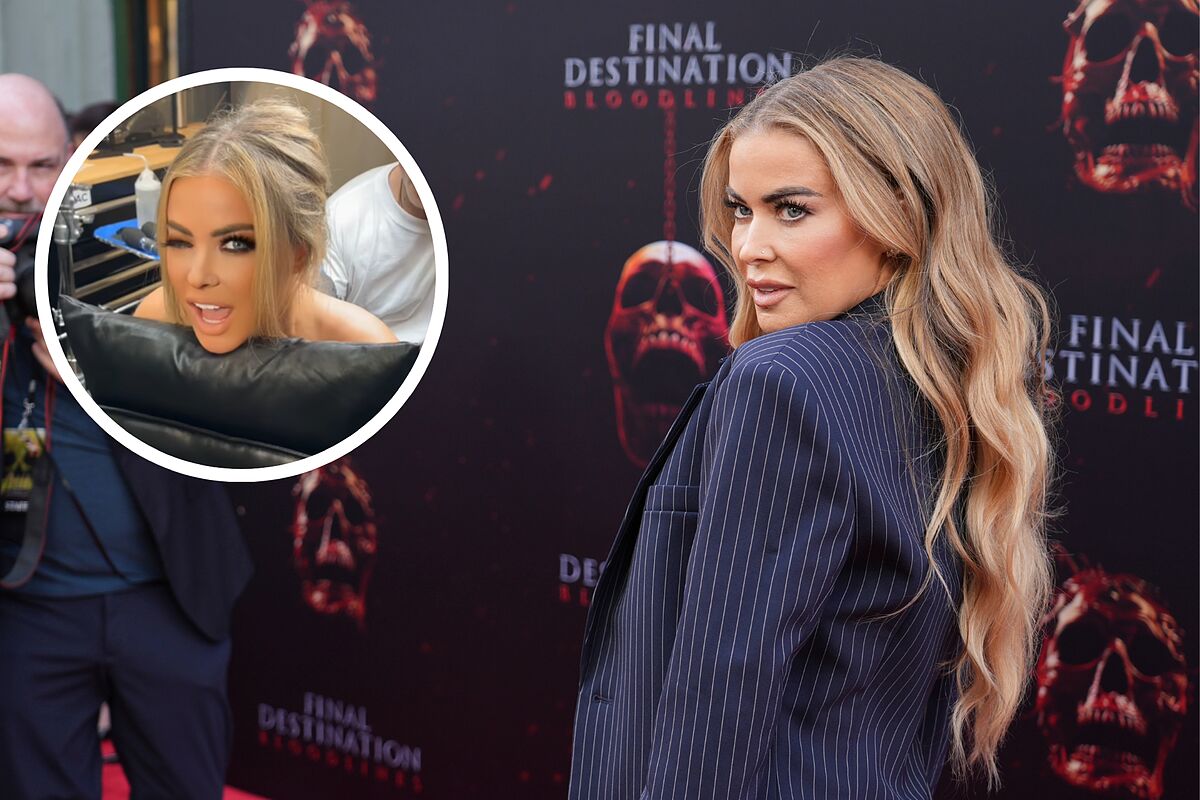 Carmen Electra sorprende a sus fans con un gran tatuaje religioso en su espalda