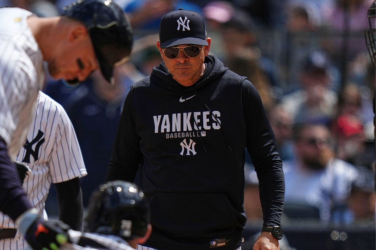 La sorprendente reacción de Aaron Boone en plena crisis de los Yankees