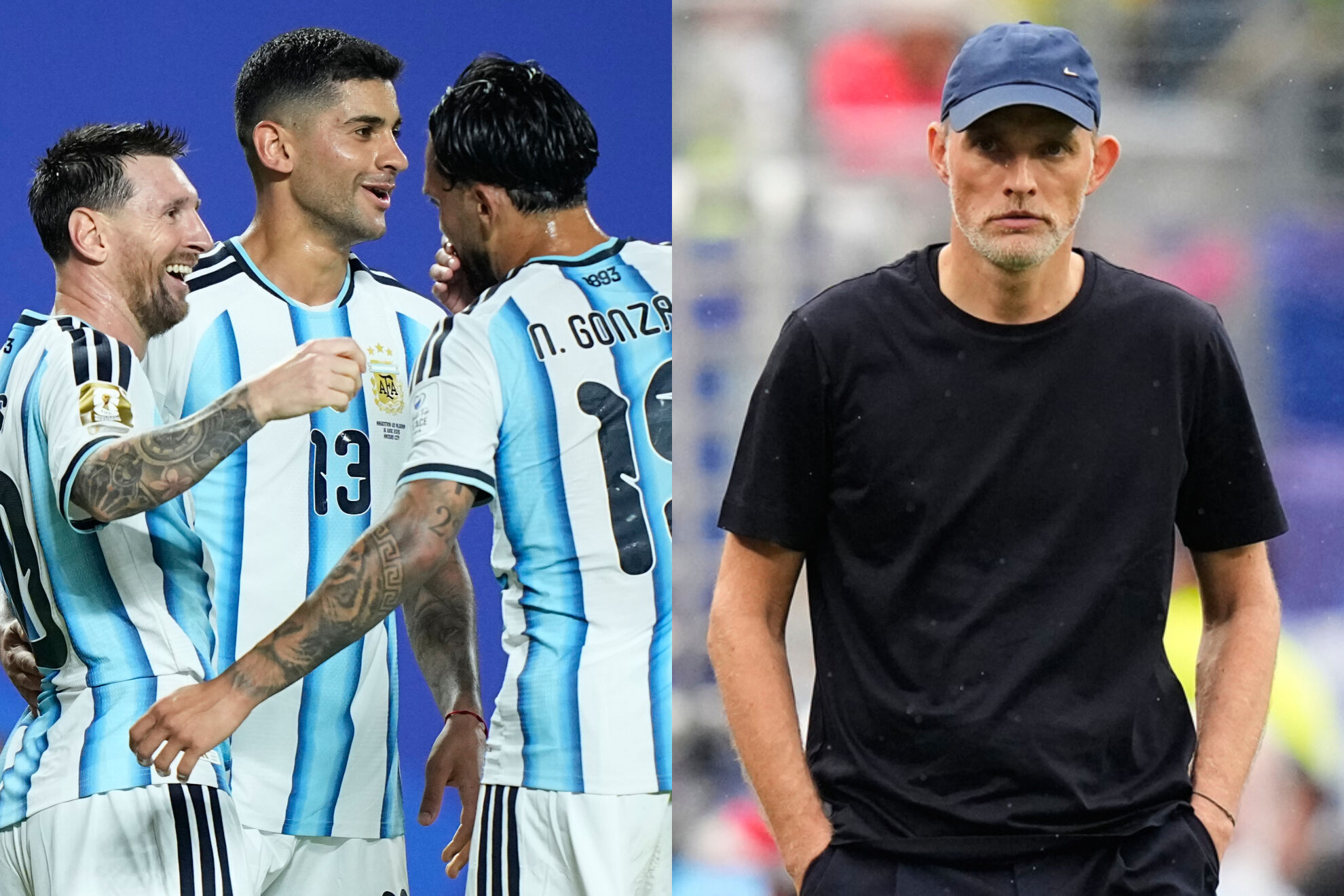 Thomas Tuchel evit� pensar en un posible cruce con Messi y Argentina en semifinales