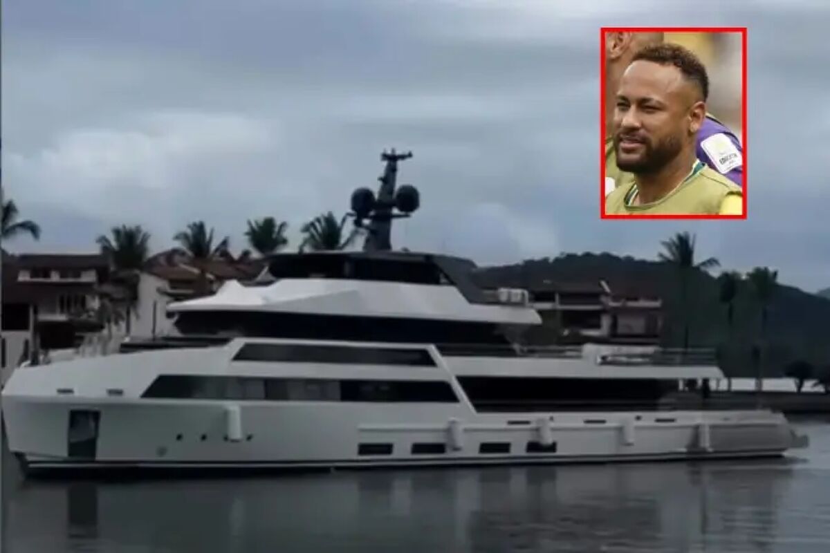 El consuelo de Neymar tras caer en el Mundial: un yate con seis 'suites', helipuerto y 800 metros cuadrados