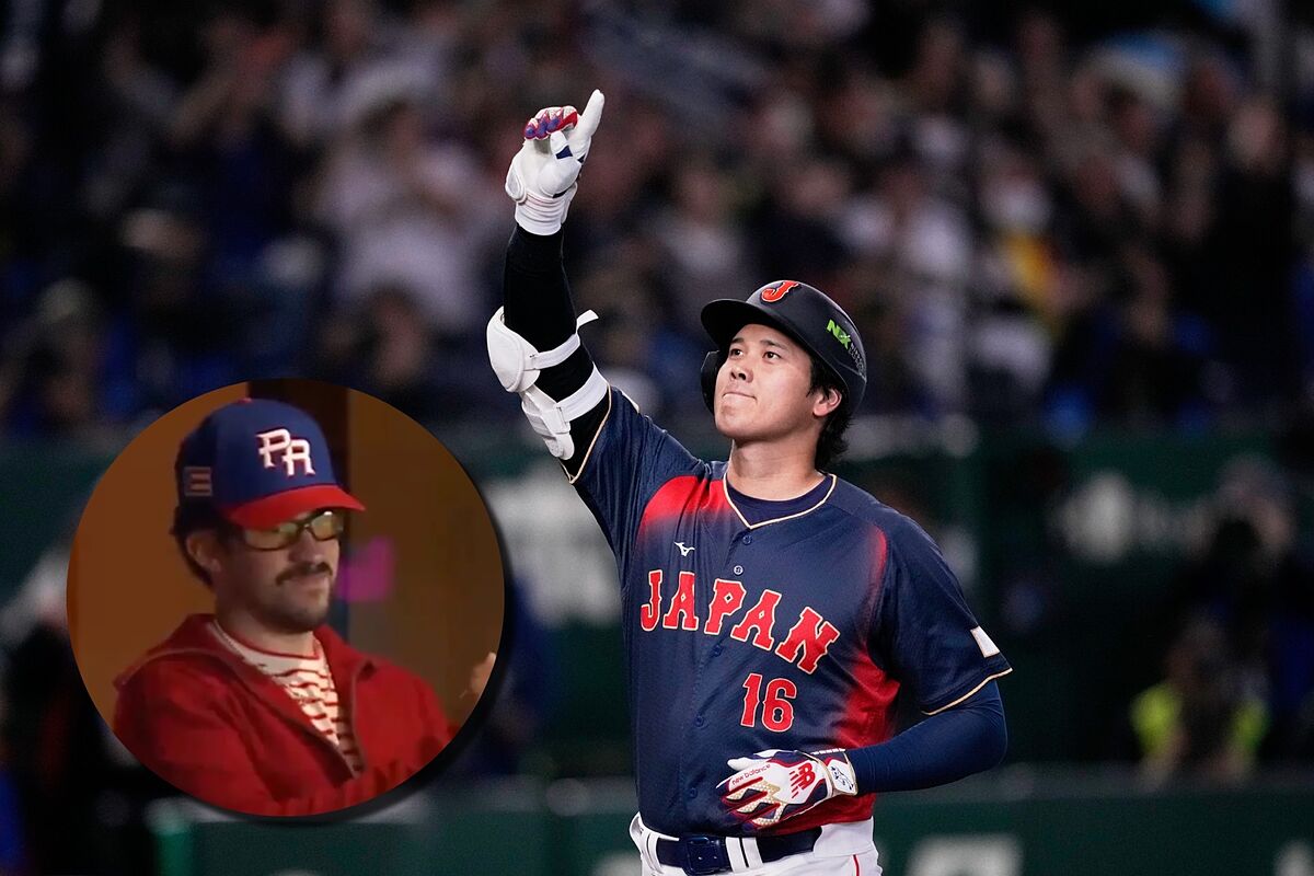 Bad Bunny reacciona al casi histórico ciclo de Shohei Ohtani en el Clásico Mundial de Béisbol