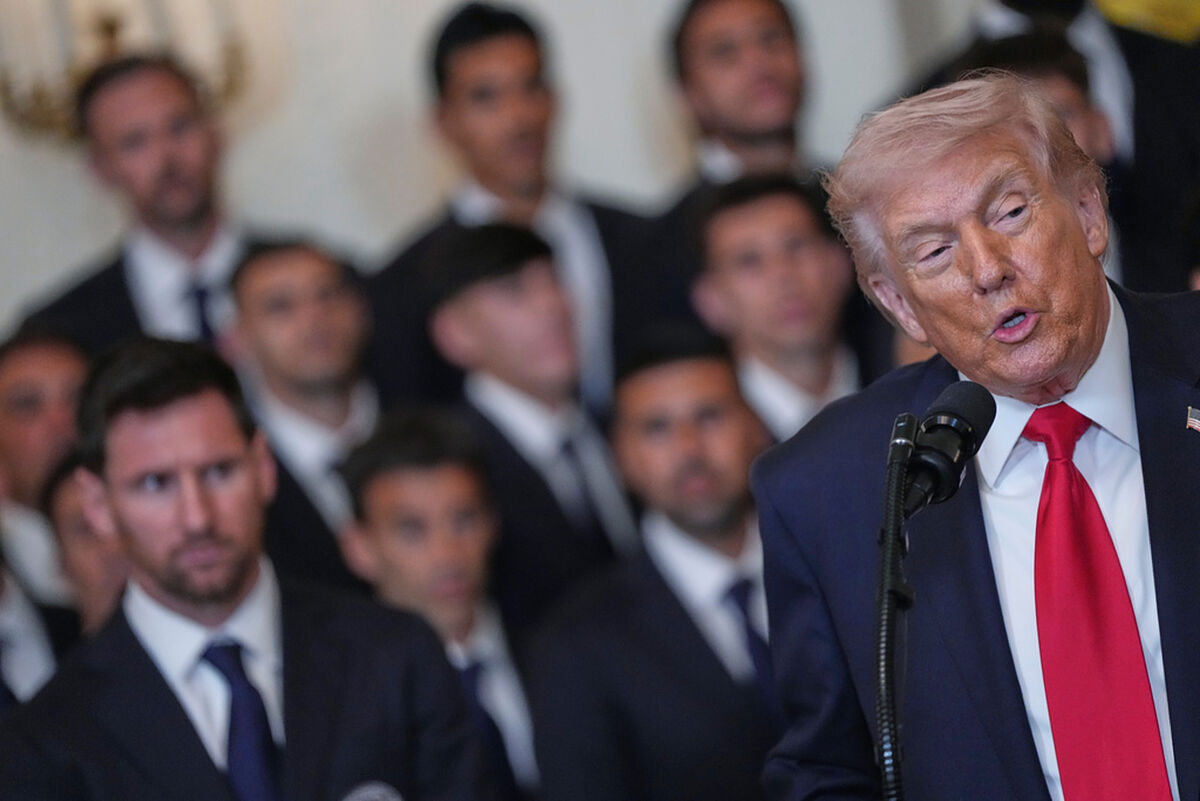 Donald Trump deja una pregunta en el aire sobre si Messi es el mejor de la historia