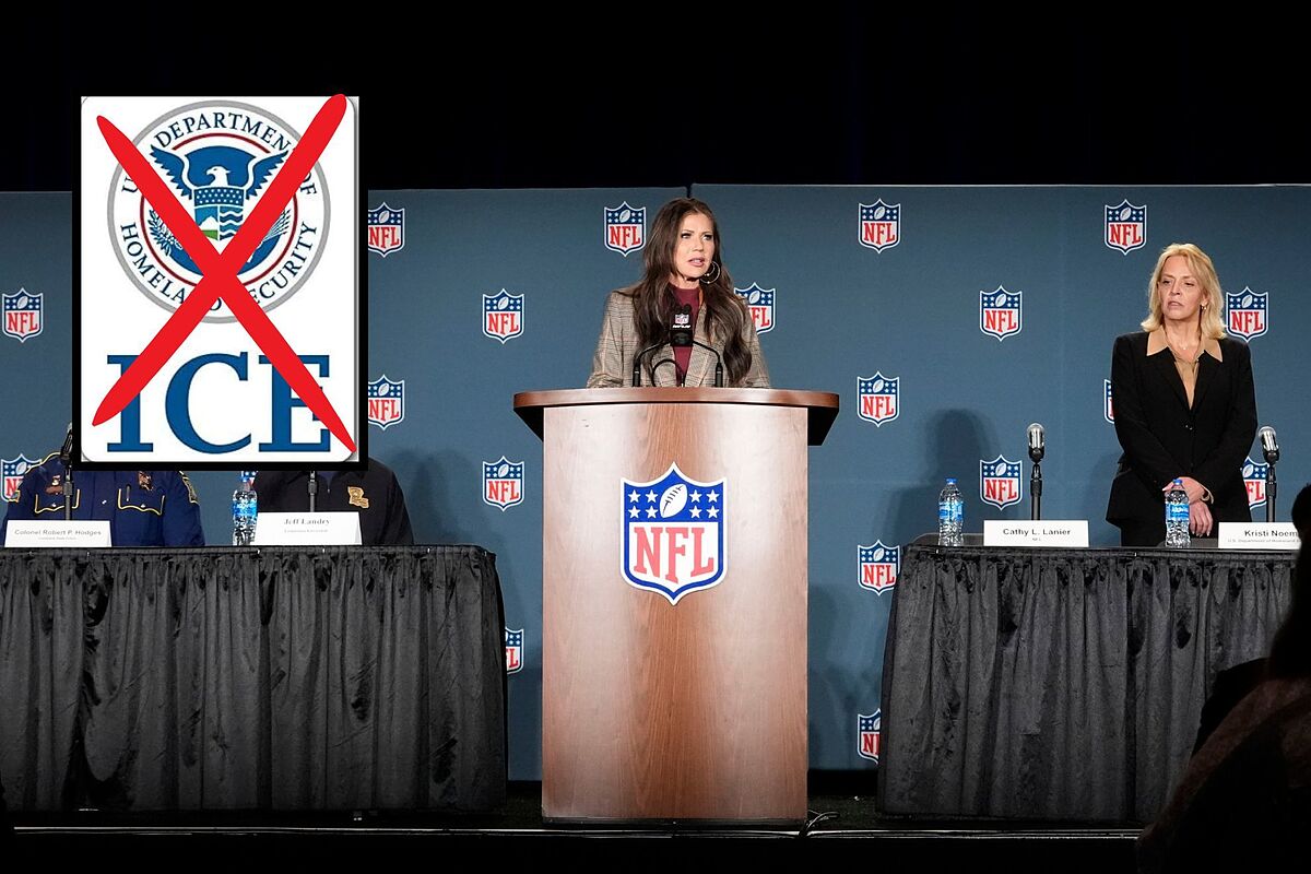 ICE no realizará operativos en el Super Bowl, confirma la directora de seguridad de la NFL