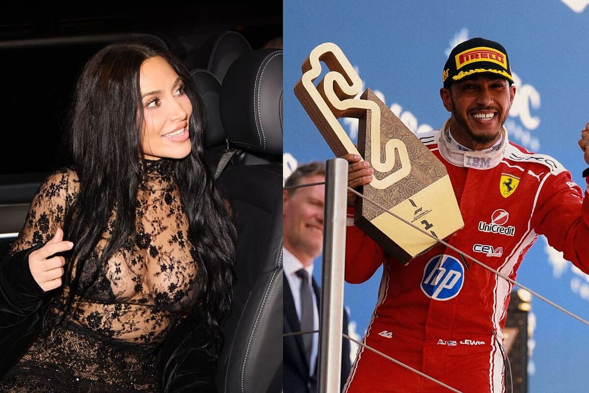 ¿Kim Kardashian ayudó a Lewis Hamilton a ganar el GP de España con un regalo inesperado?