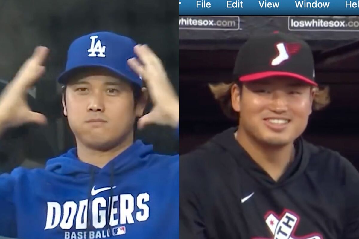 Shohei Ohtani y Munetaka Murakami comparten una gran amistad durante la victoria de los Dodgers de Los Ángeles