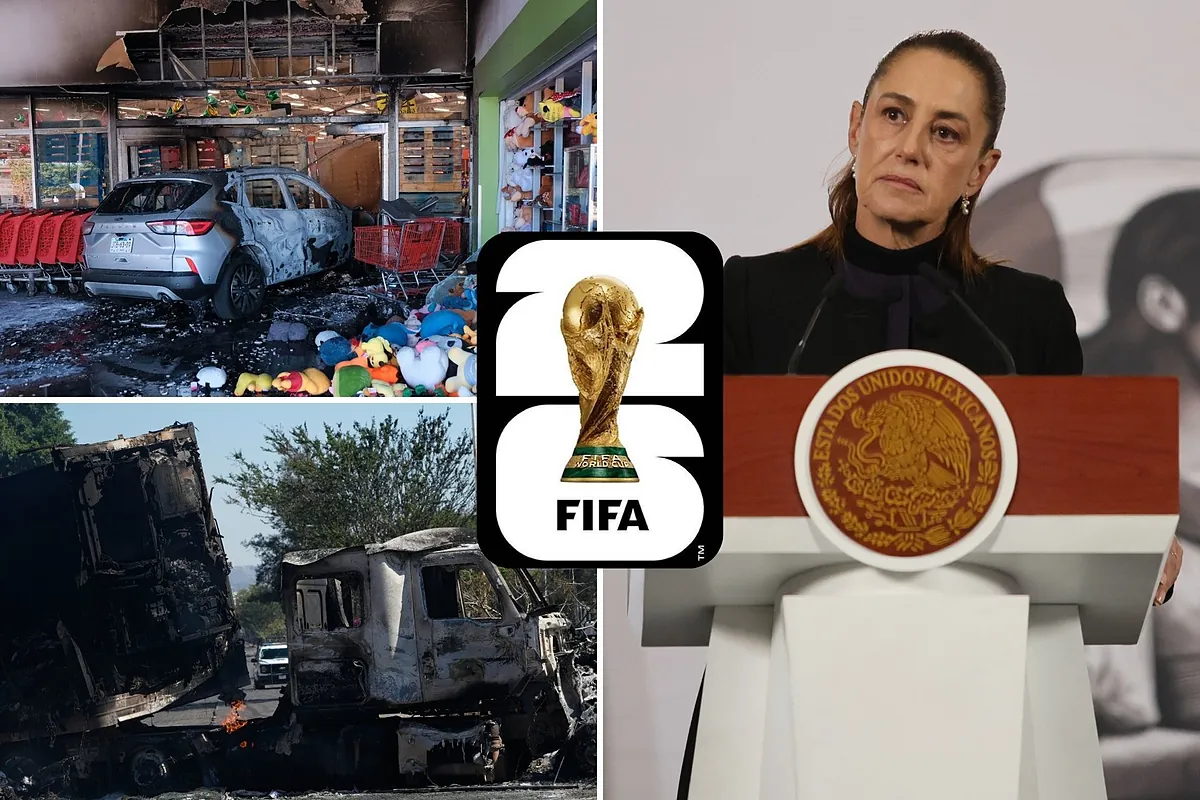 La presidenta de México Claudia Sheinbaum descarta peligro para el Mundial  2026 pese a violencia | Marcausa