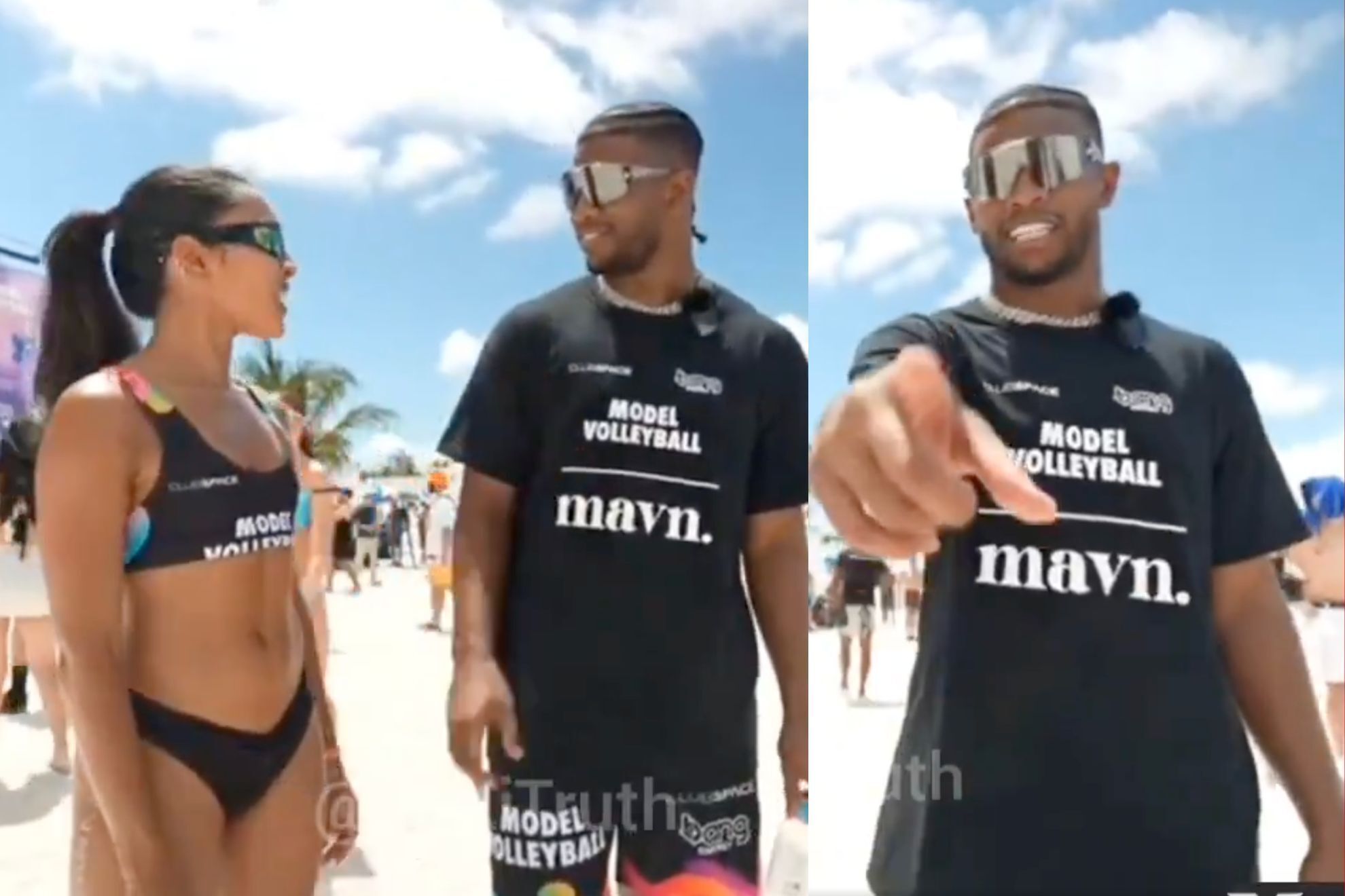 La peculiar frase para ligar de Shilo Sanders pas� de una interacci�n inc�moda a un video viral