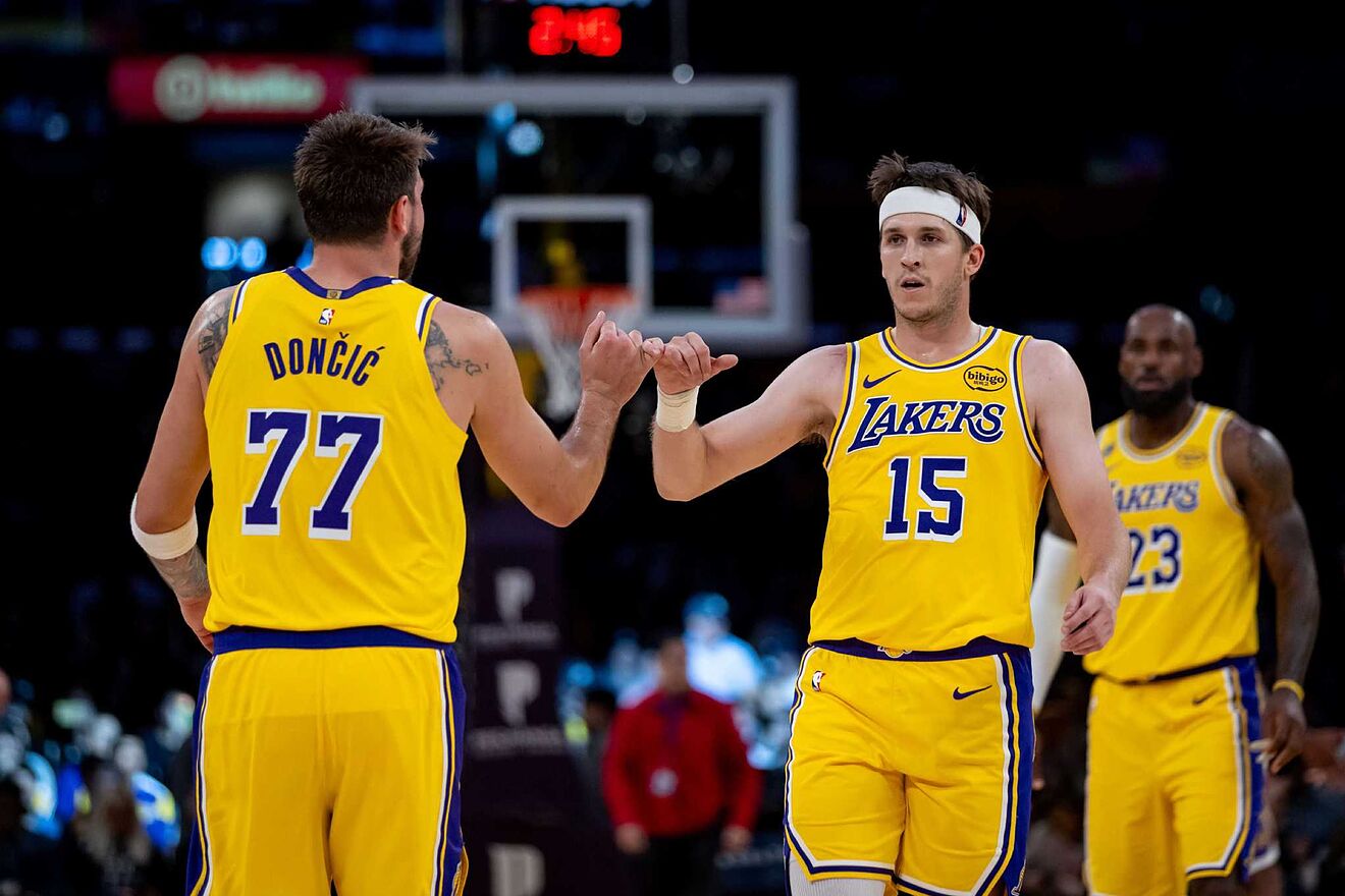 Luka Doncic y Austin Reaves poco probables para los Lakers en su serie ...