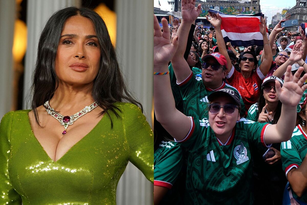 Salma Hayek deja "flechados" a más de uno en la inauguración del Mundial 2026