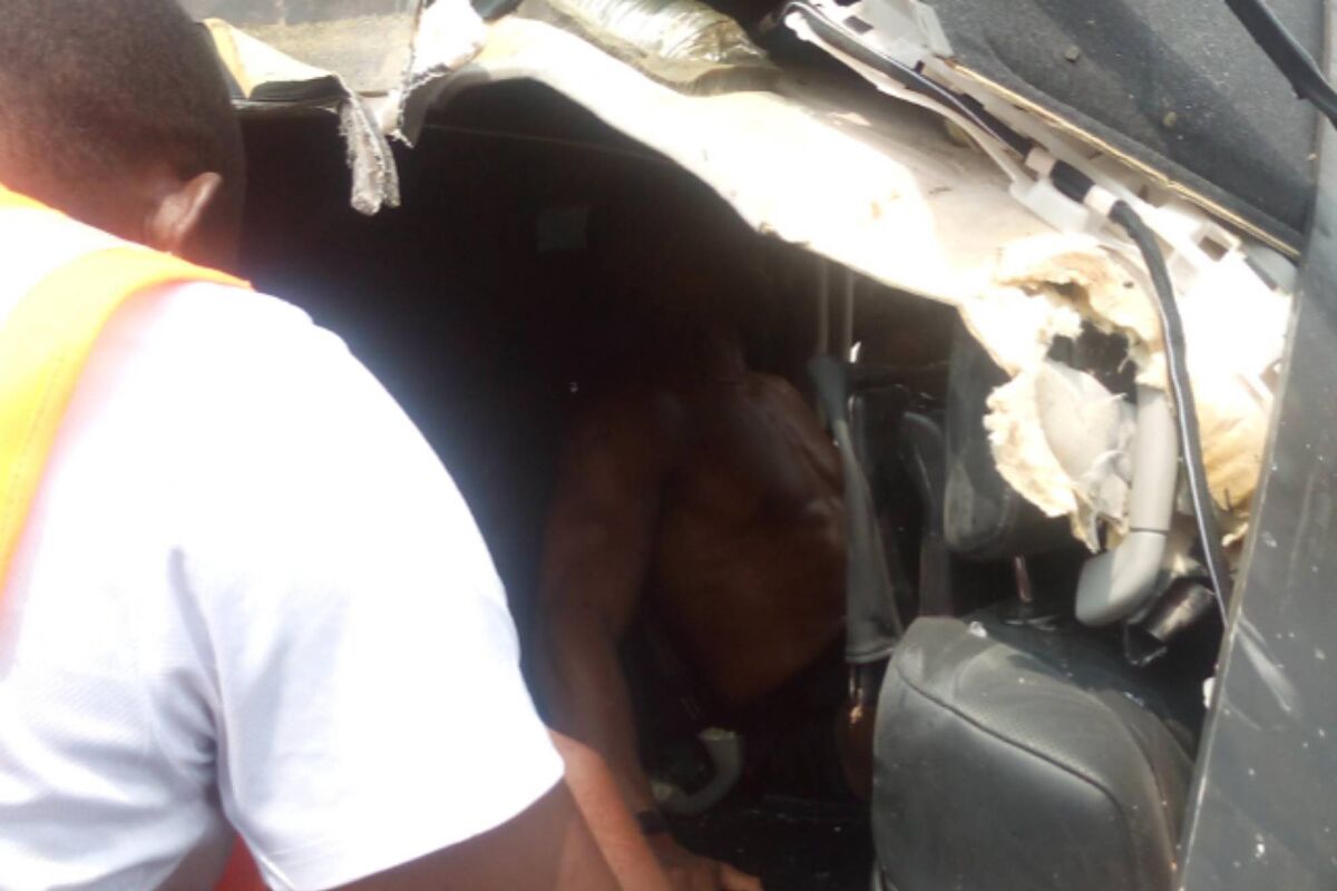 Anthony Joshua salva milagrosamente la vida en grave accidente de tráfico con dos personas muertas