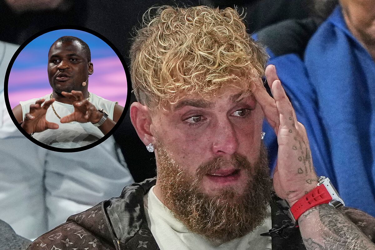 Francis Ngannou no se olvida de Jake Paul: "Necesito darle unas cuantas bofetadas"