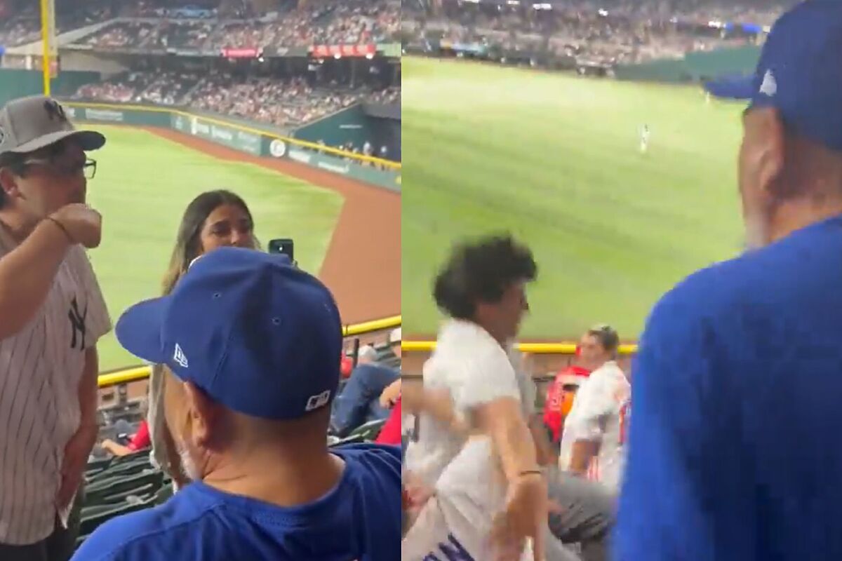 Un aficionado de los Yankees fue brutalmente golpeado mientras la multitud presenciaba el violento caos