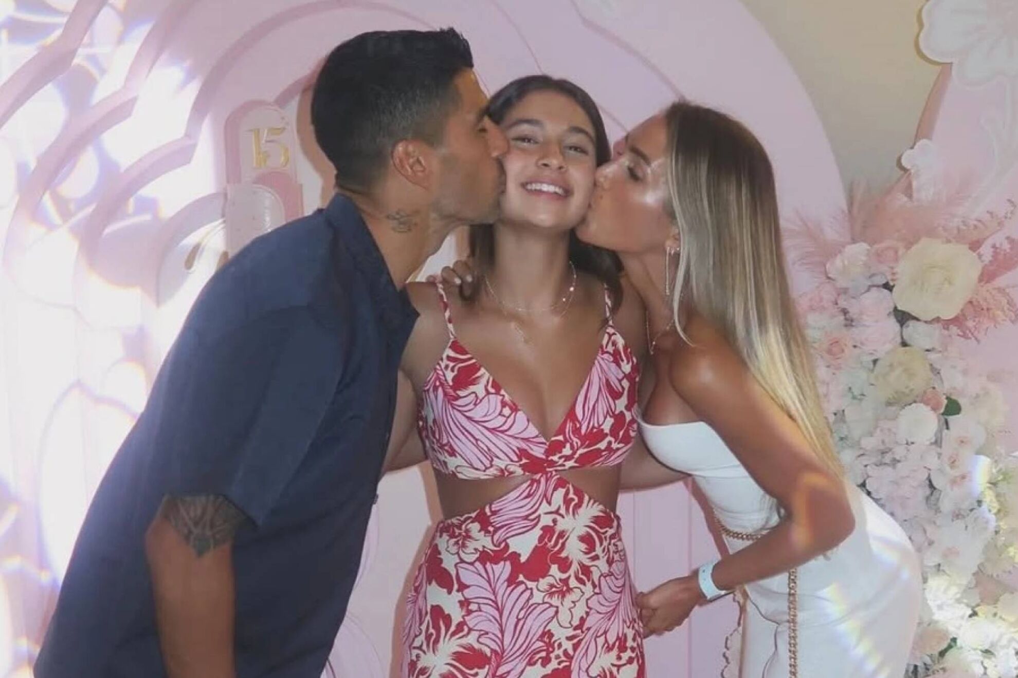 Su�rez invit� a Messi al cumplea�os de su hija
