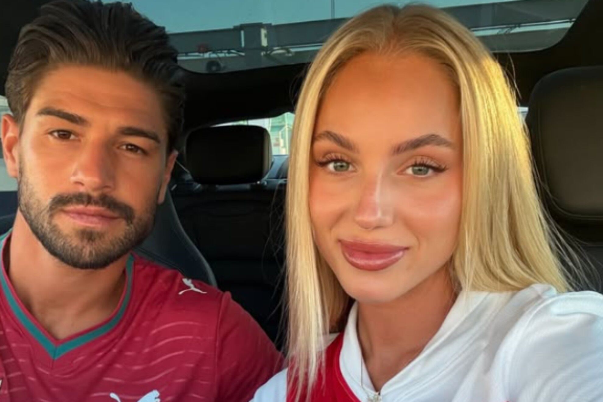 Ana Maria Markovic echa a su novio, el futbolista portugu�s Tom�s Ribeiro, de la cama tras la derrota de Croacia