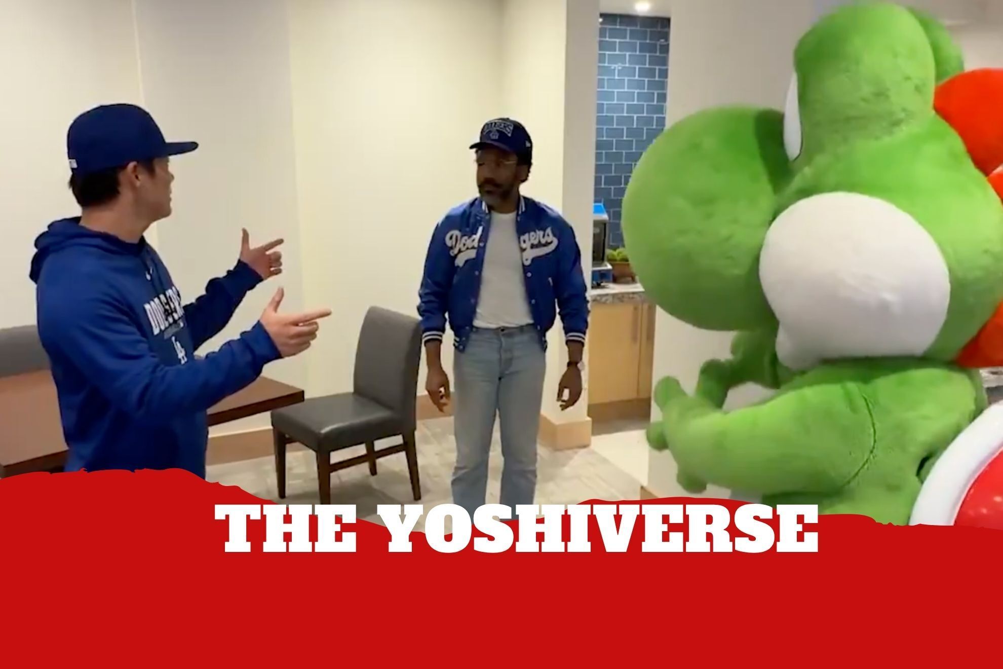 Los Dodgers convierten la Yoshi Night en un momento viral de crossover