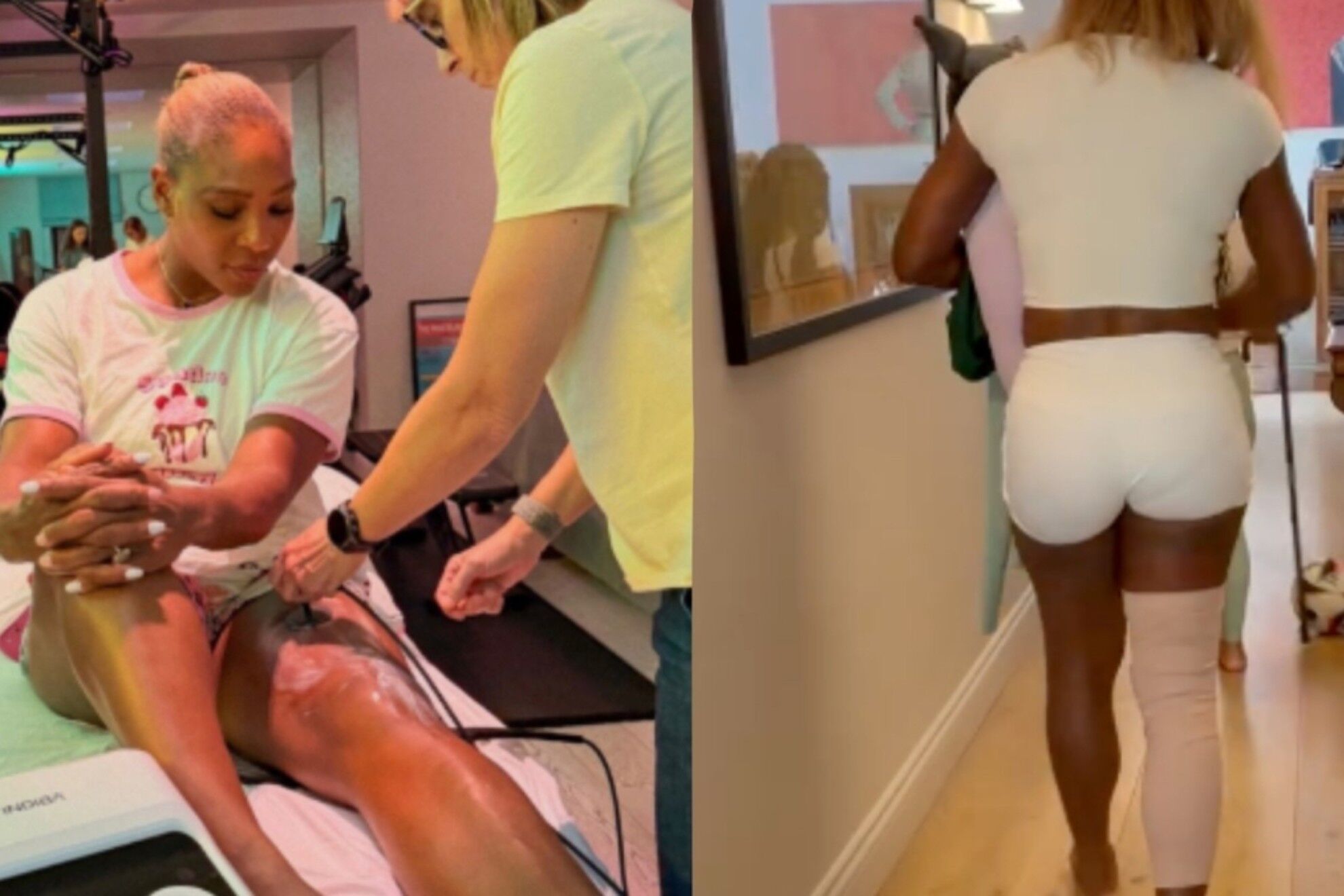 Serena Williams revela la dolorosa raz�n por la que no jugar� dobles con Venus en Wimbledon